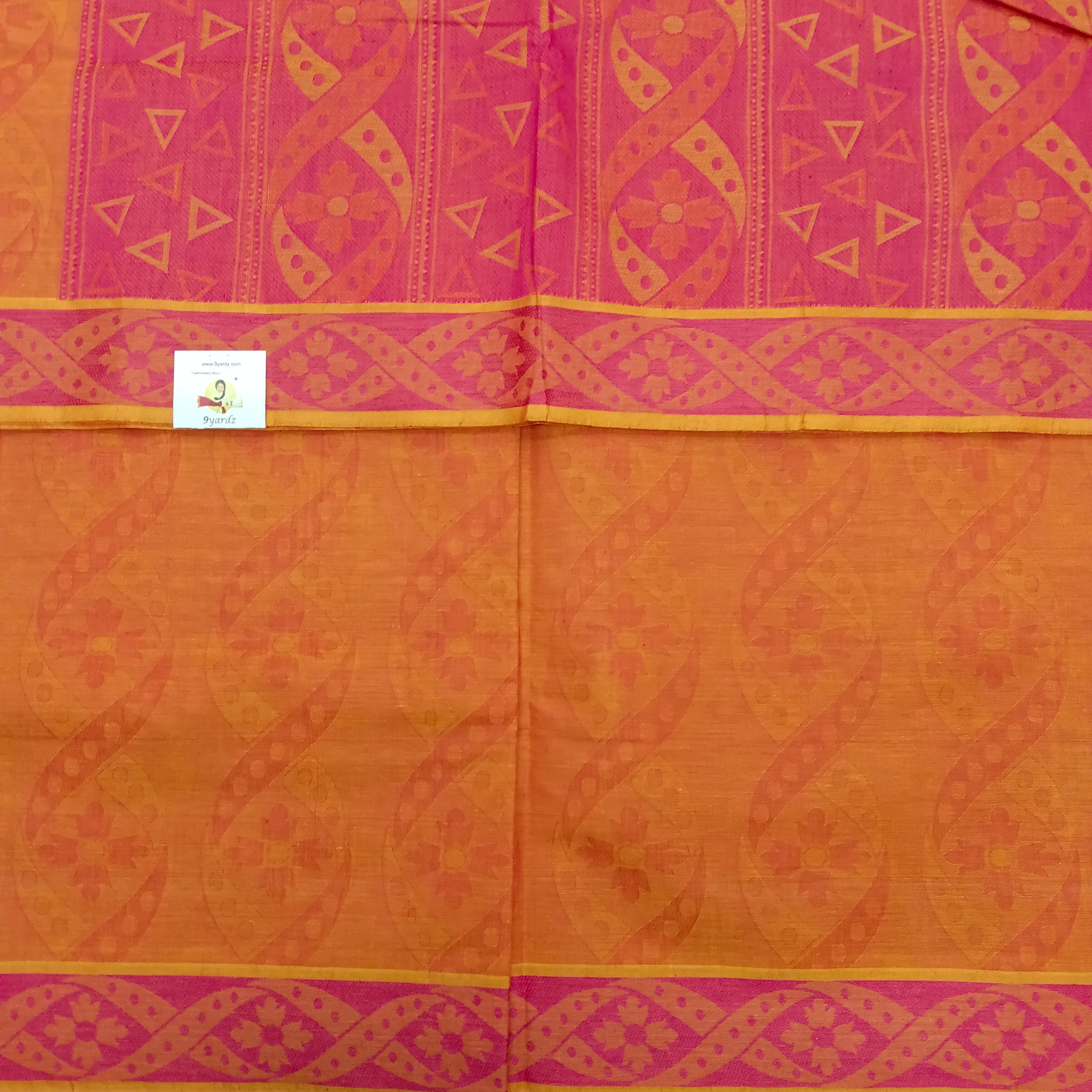 Rich Cotton Embossed sarees