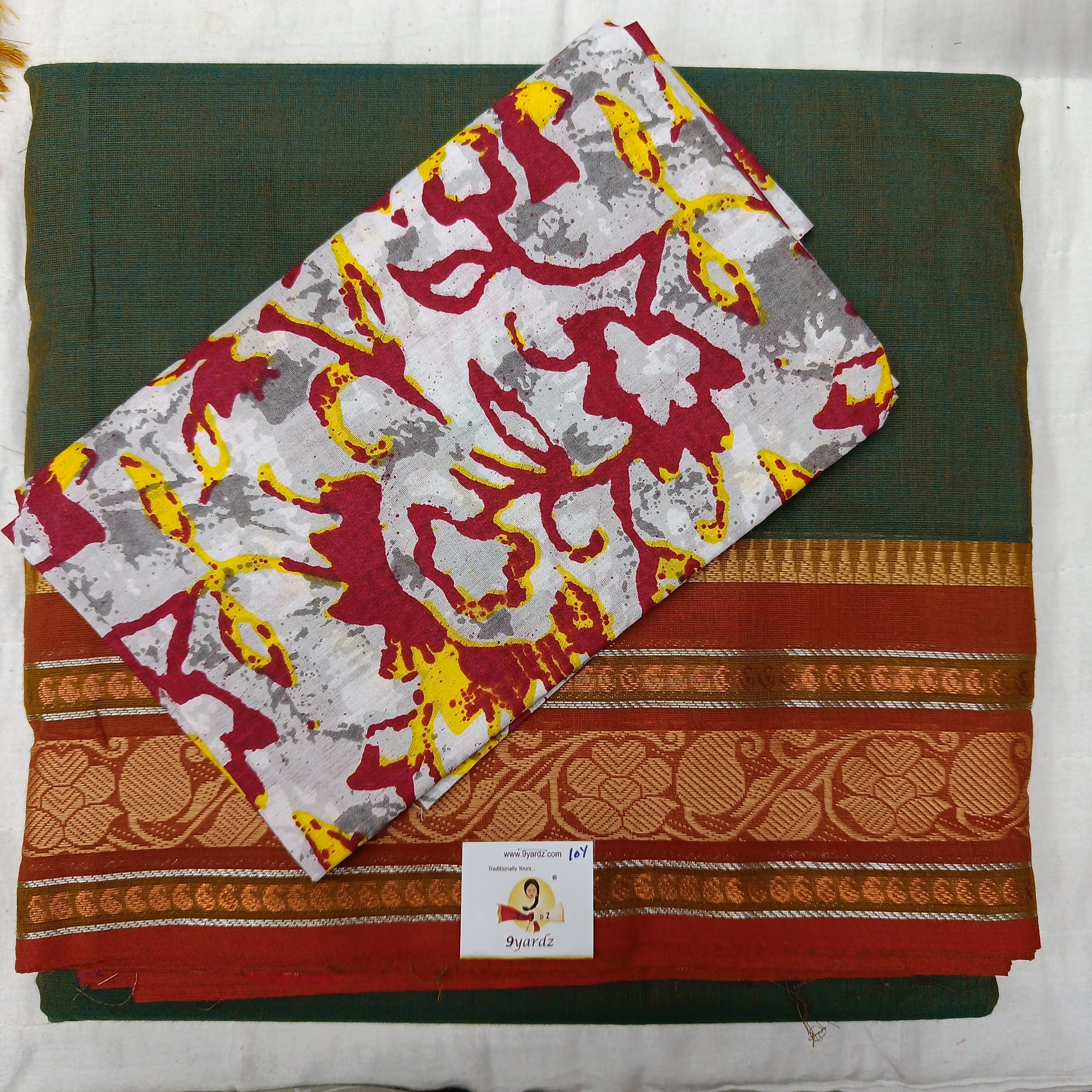 Arupukottai cotton 10 yards madisar