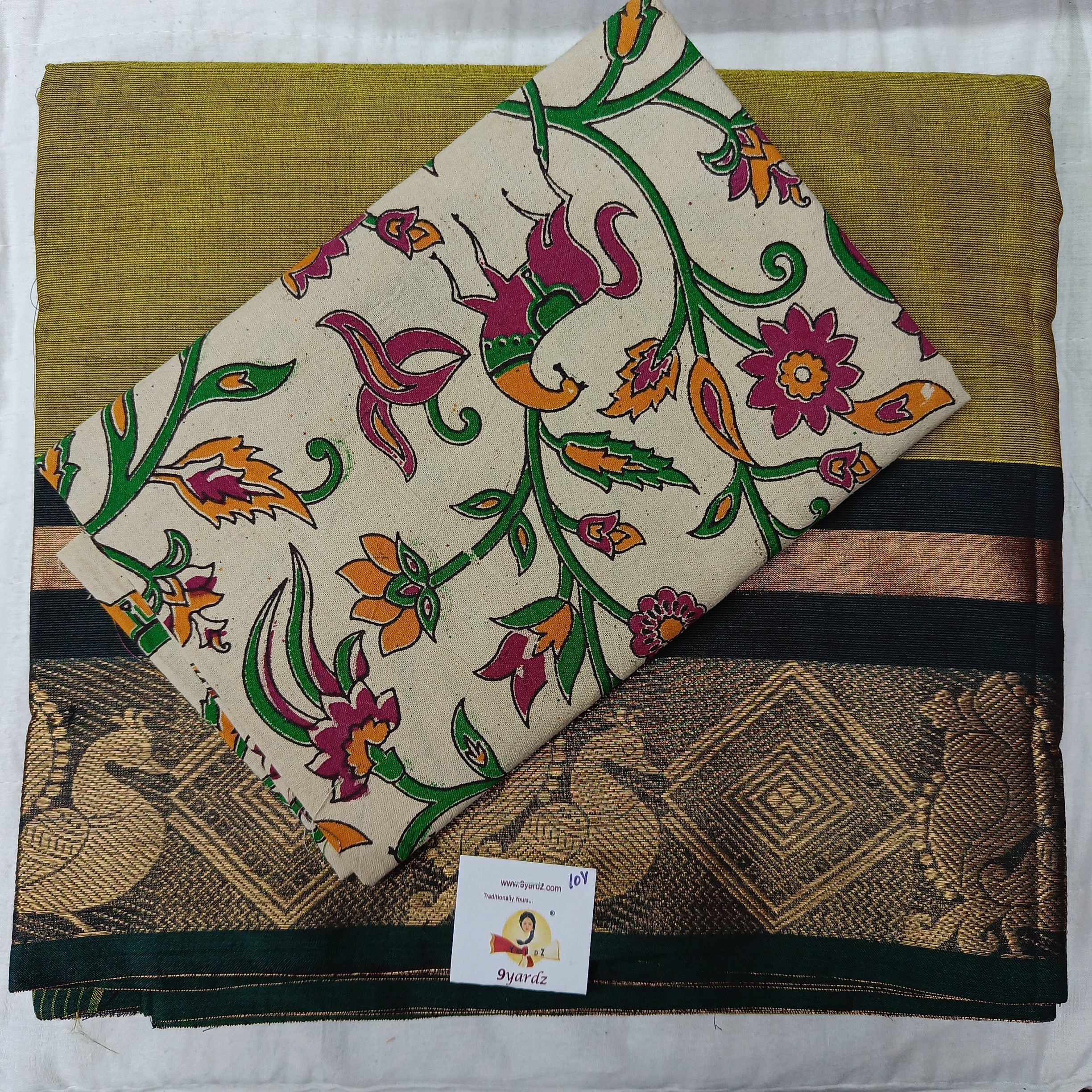 Arupukottai cotton 10 yards madisar