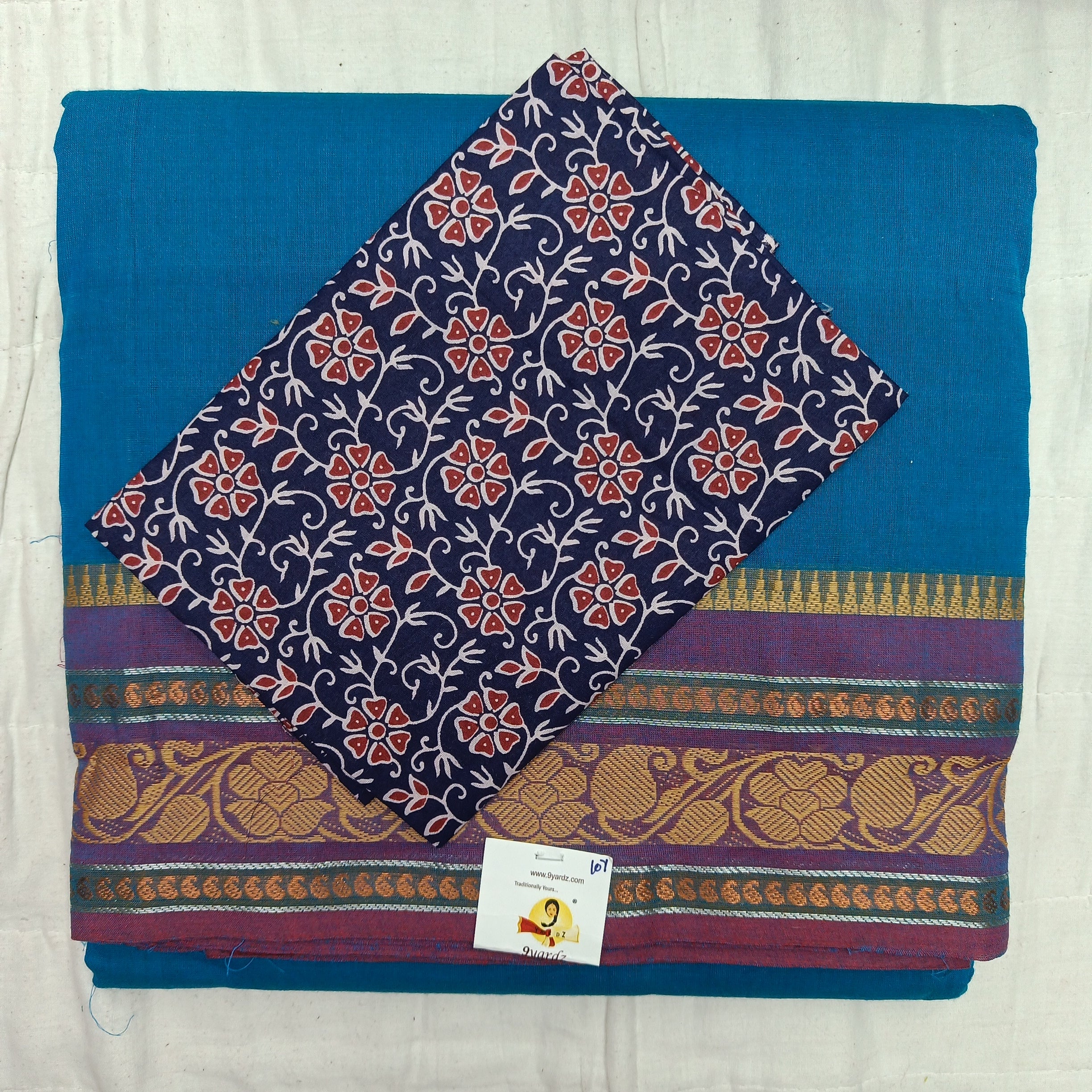 Arupukottai cotton 10 yards madisar