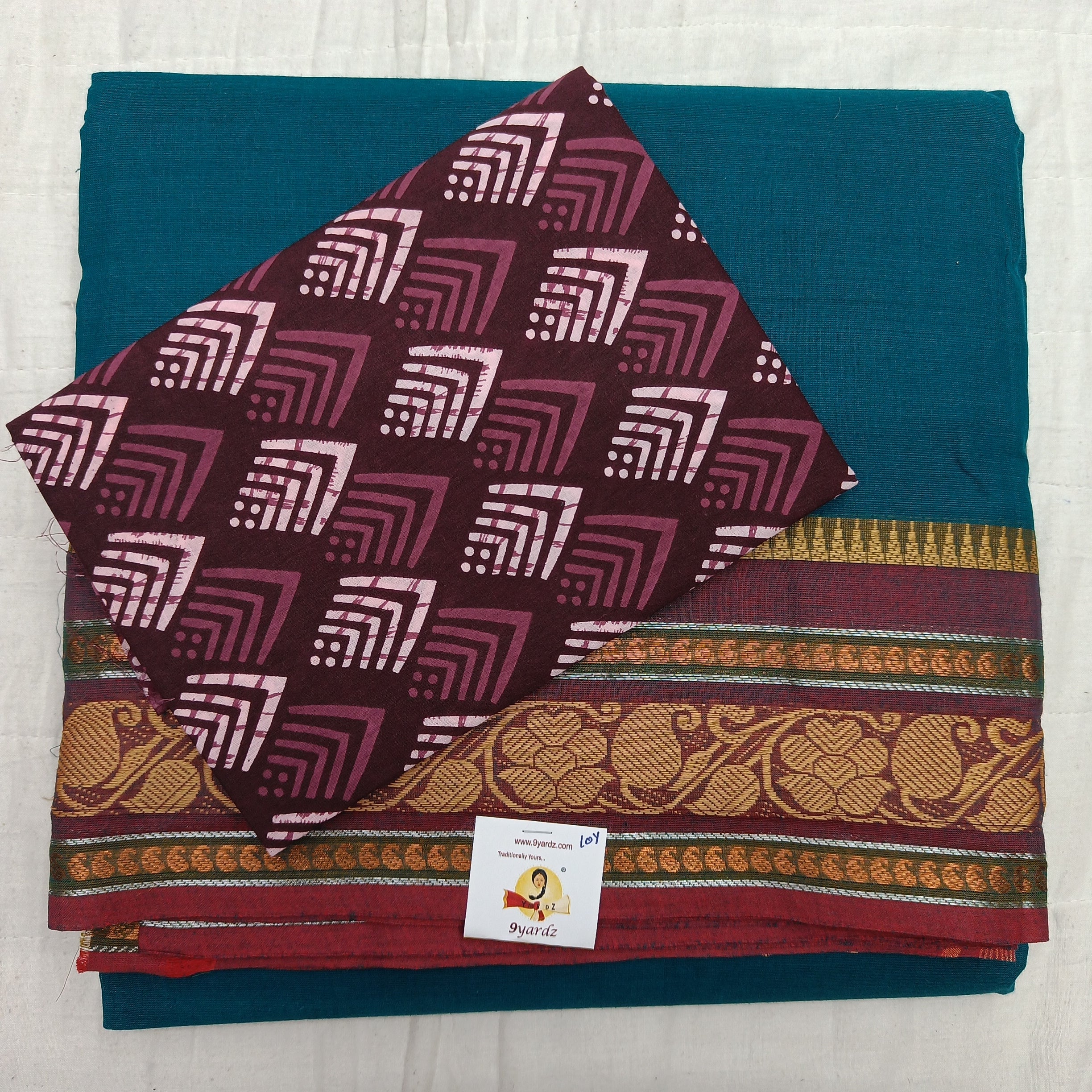 Arupukottai cotton 10 yards madisar