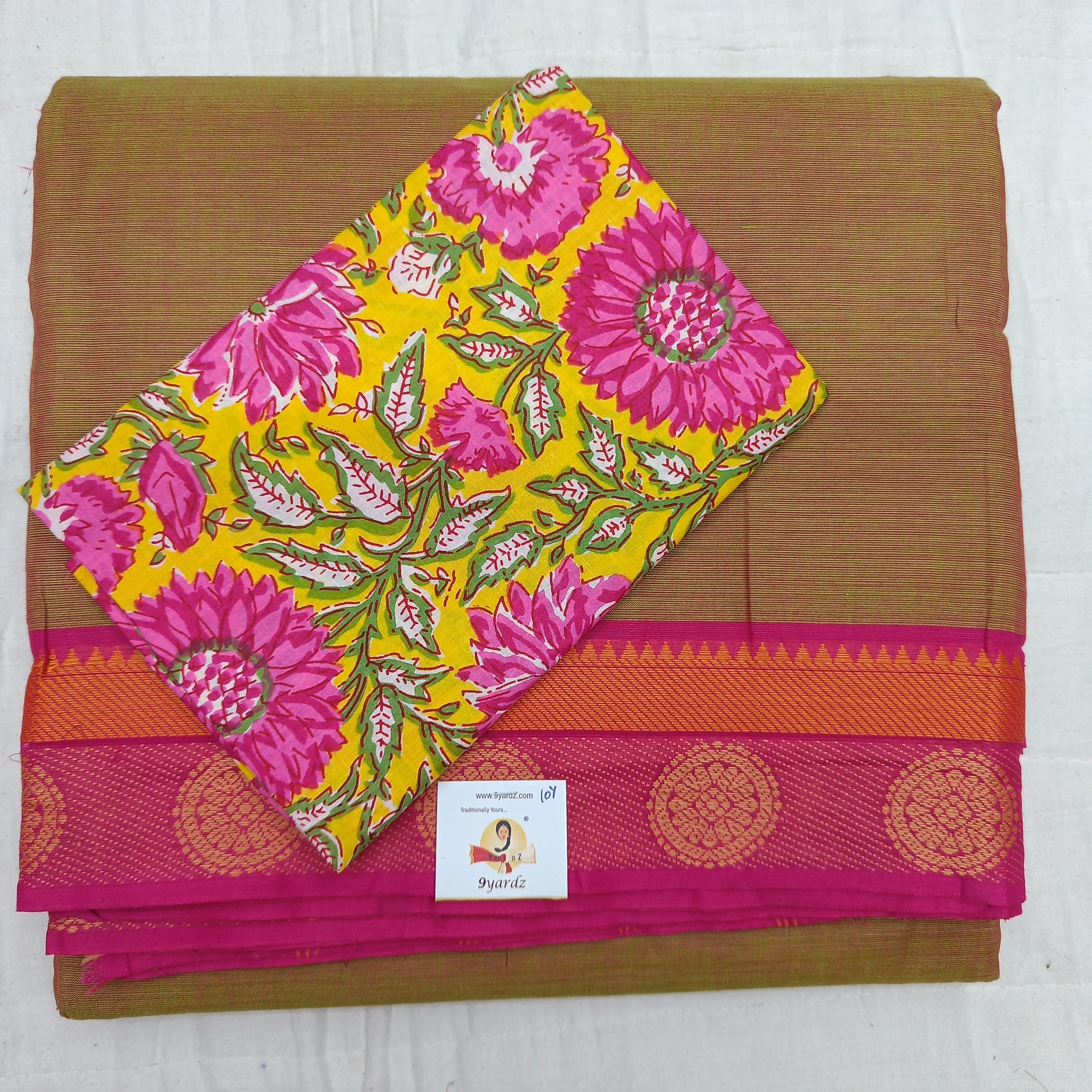 Arupukottai cotton 10 yards madisar