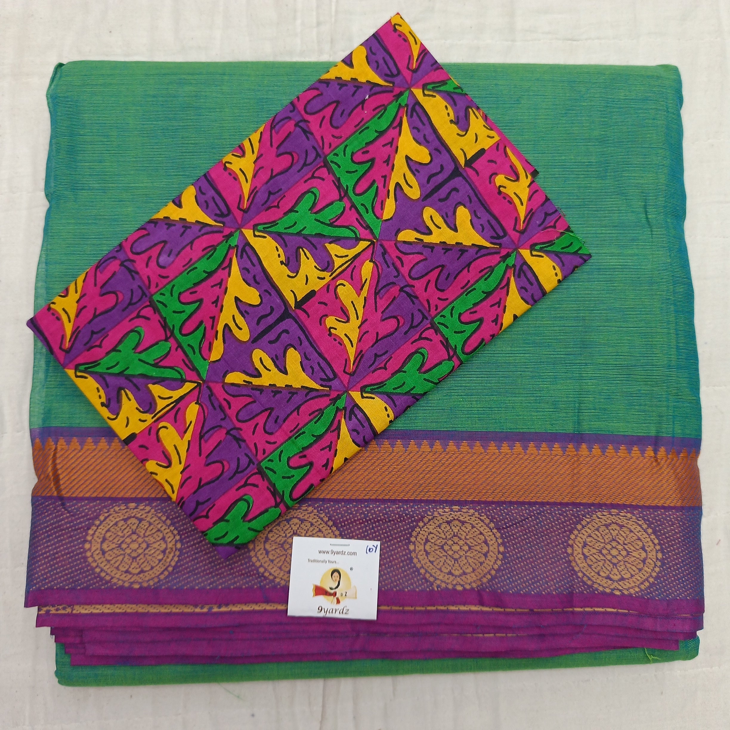 Arupukottai cotton 10 yards madisar