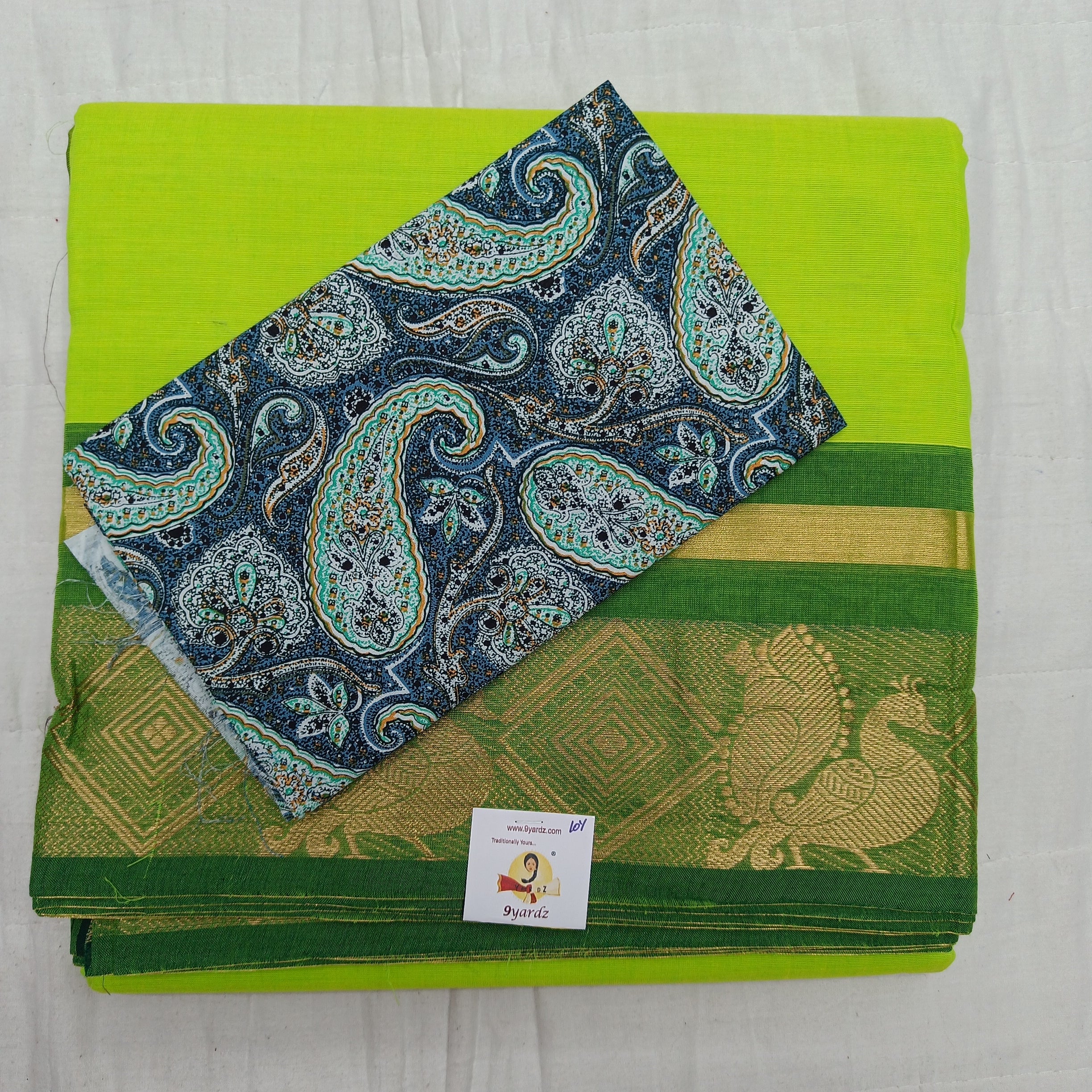 Arupukottai cotton 10 yards madisar