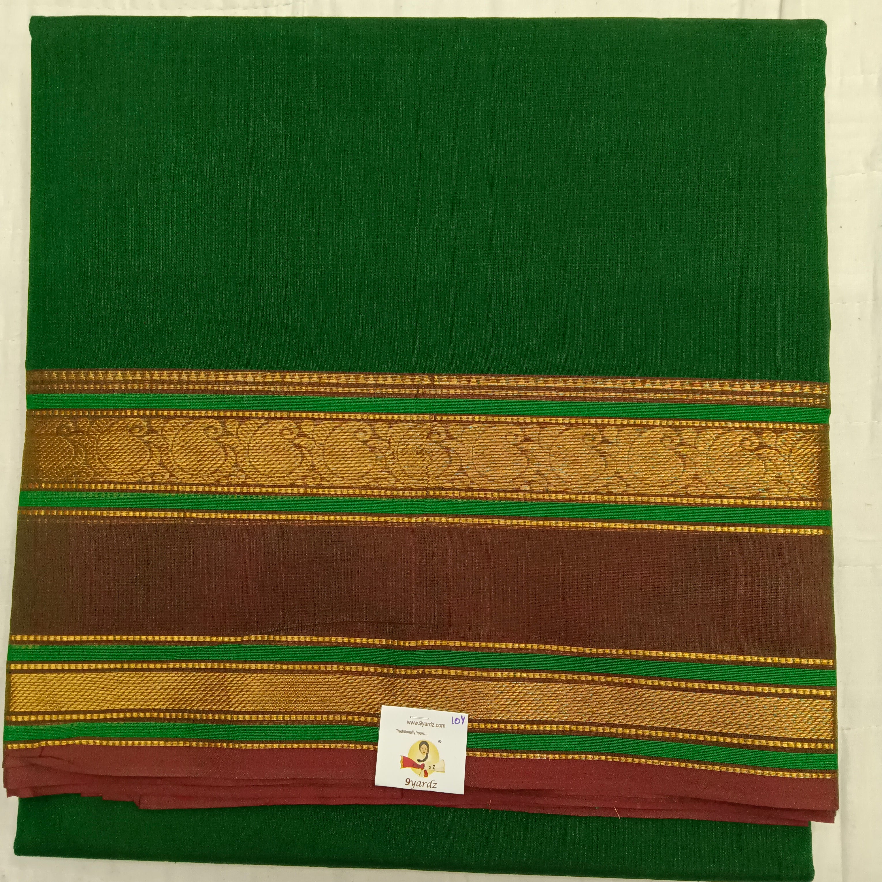 Chettinadu / Karaikudi cotton 10 yards madisar
