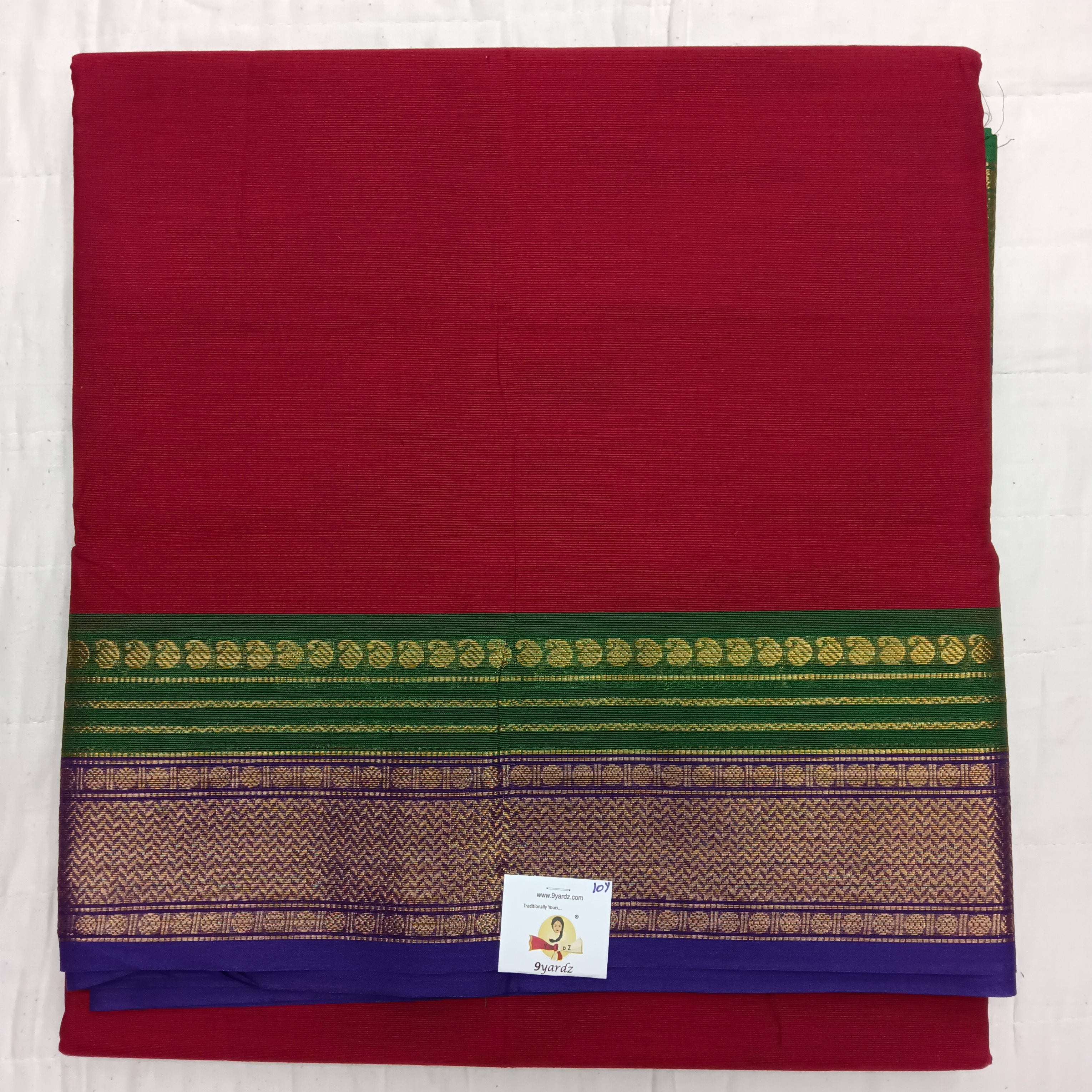 Chettinadu / Karaikudi cotton 10 yards madisar