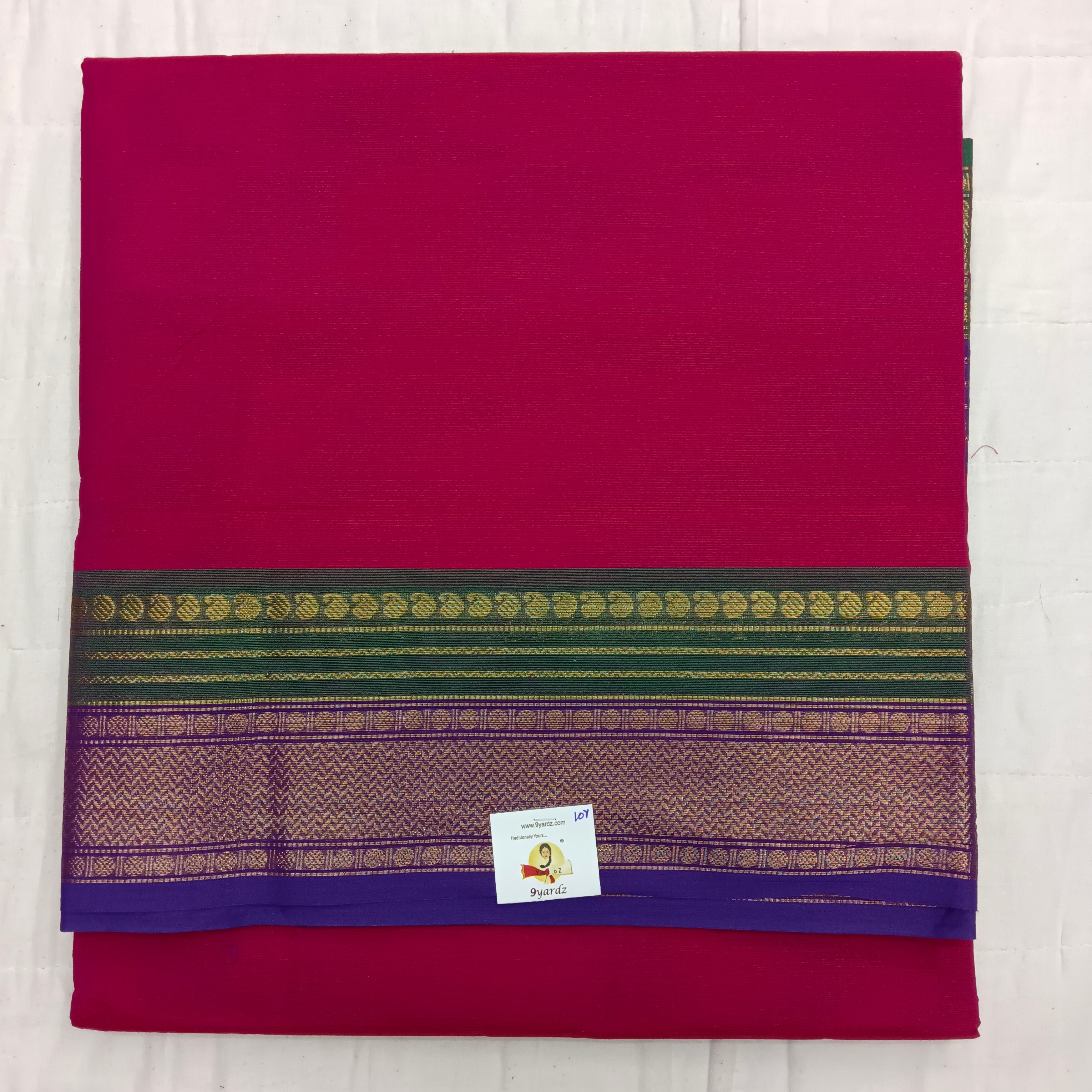 Chettinadu / Karaikudi cotton 10 yards madisar