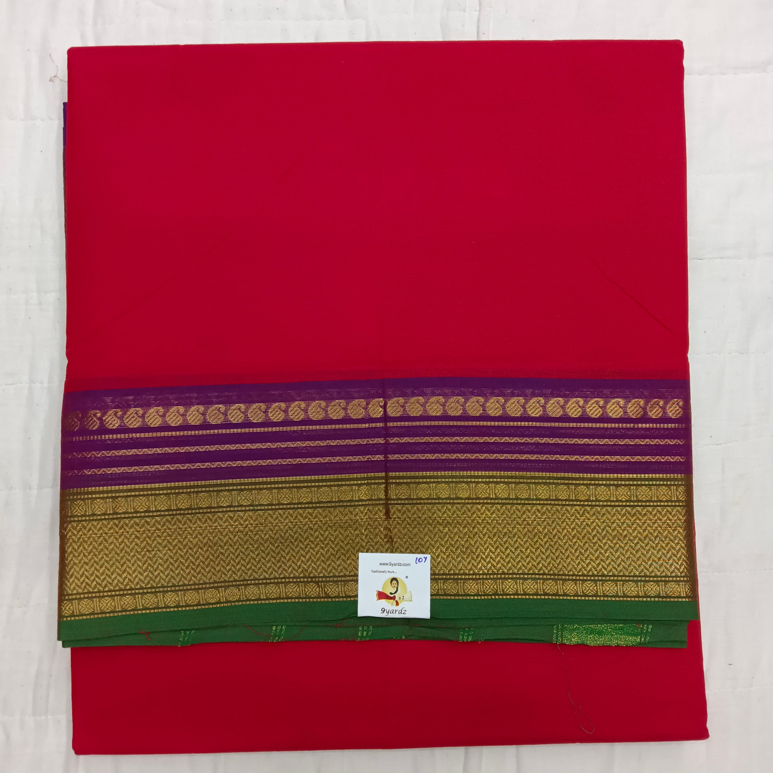 Chettinadu / Karaikudi cotton 10 yards madisar