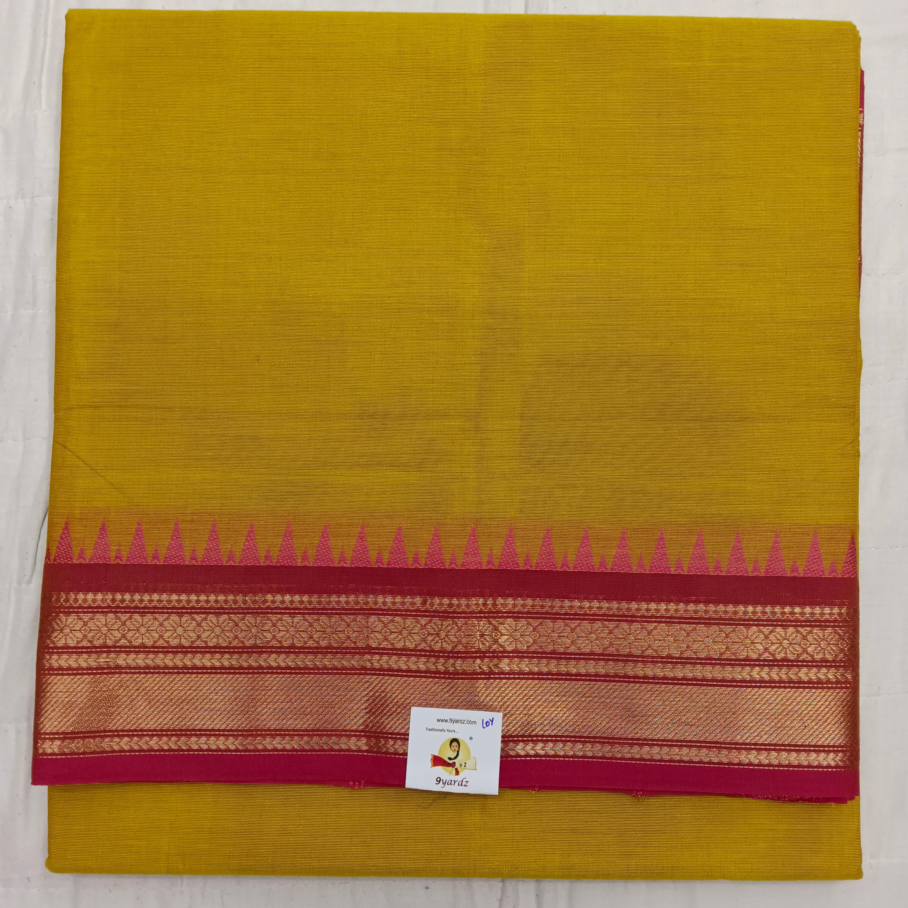 Chettinadu / Karaikudi cotton 10 yards madisar