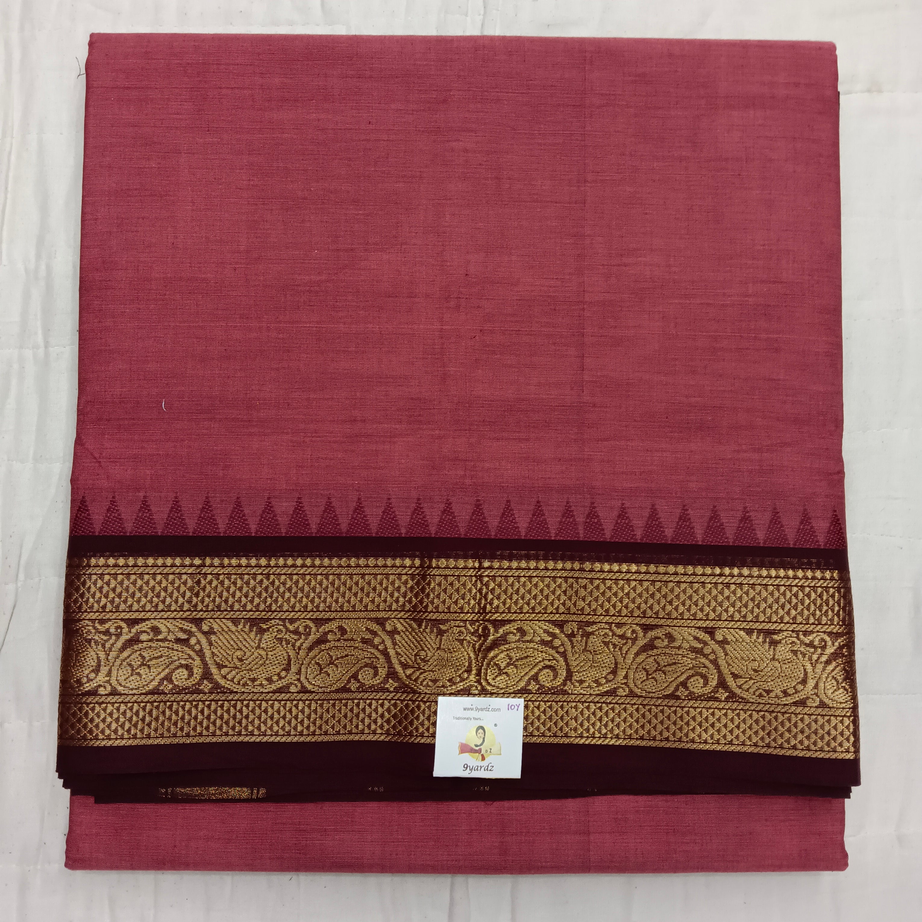 Chettinadu / Karaikudi cotton 10 yards madisar