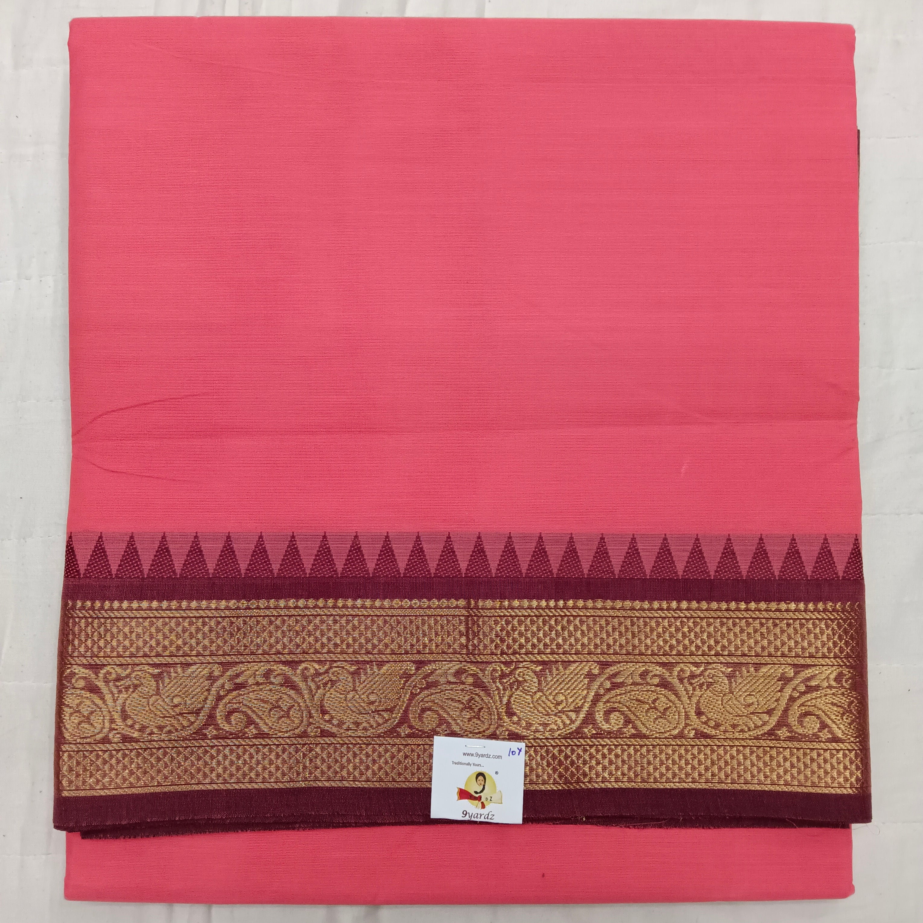 Chettinadu / Karaikudi cotton 10 yards madisar