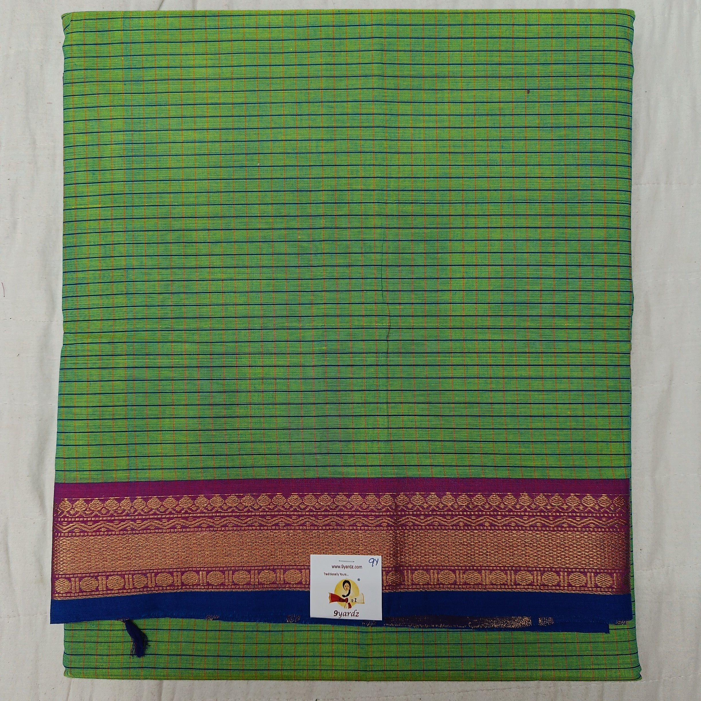 Chettinadu / Karaikudi cotton 9 yards madisar