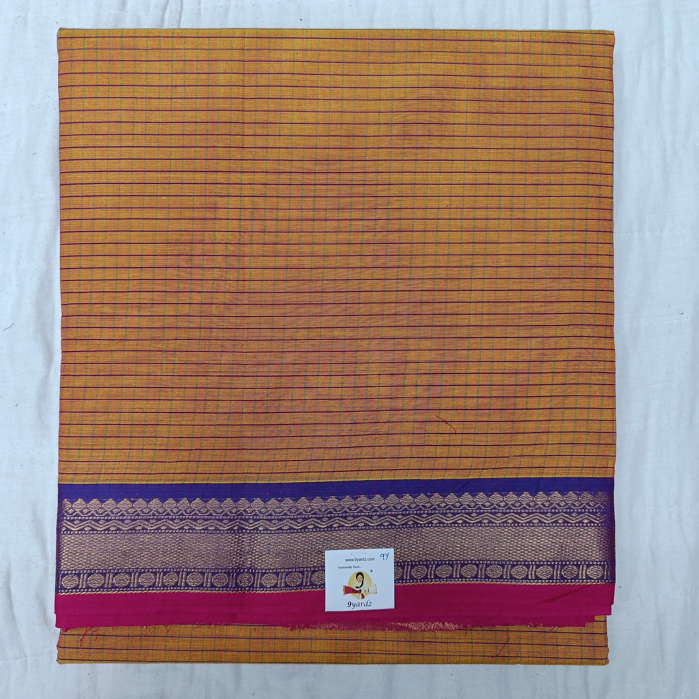 Chettinadu / Karaikudi cotton 9 yards madisar