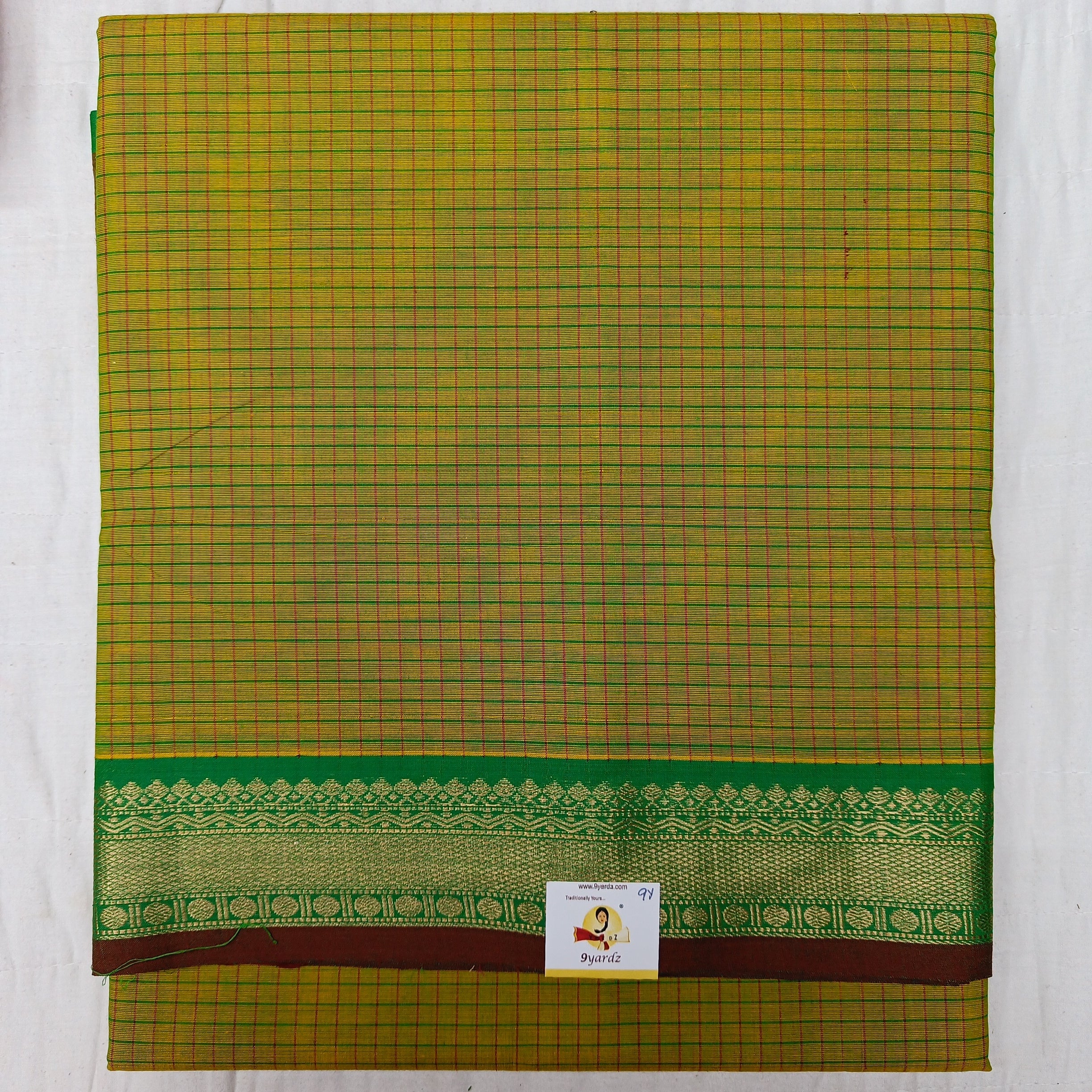 Chettinadu / Karaikudi cotton 9 yards madisar