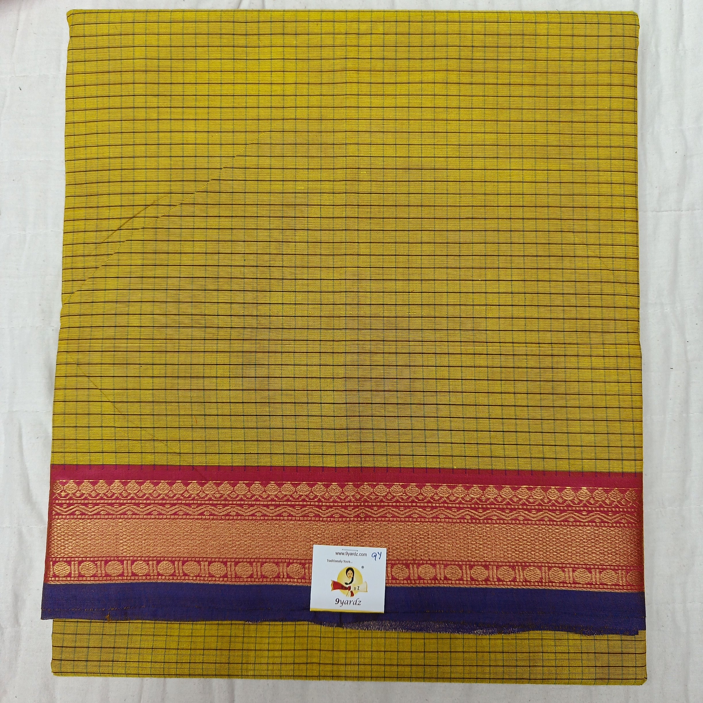 Chettinadu / Karaikudi cotton 9 yards madisar