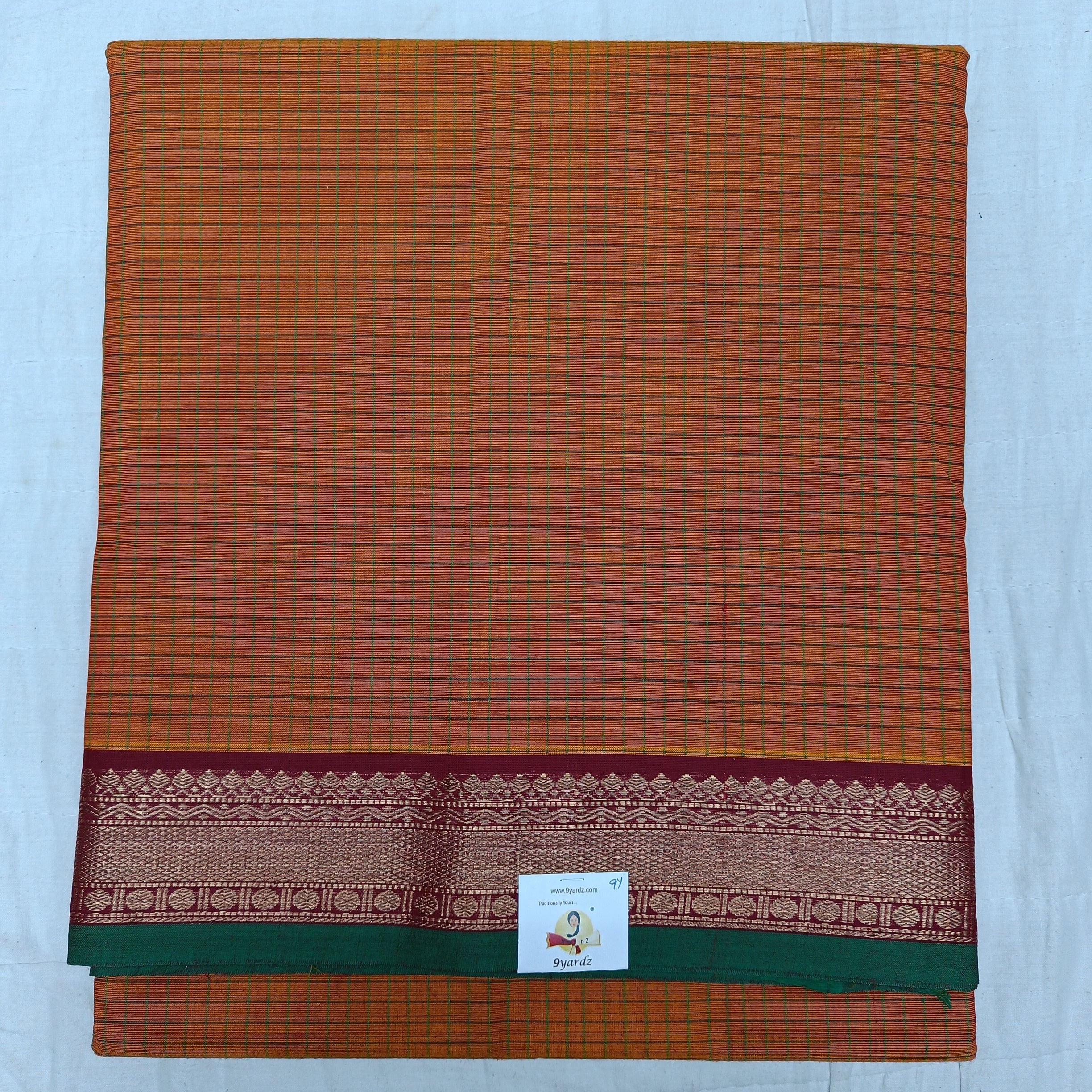Chettinadu / Karaikudi cotton 9 yards madisar