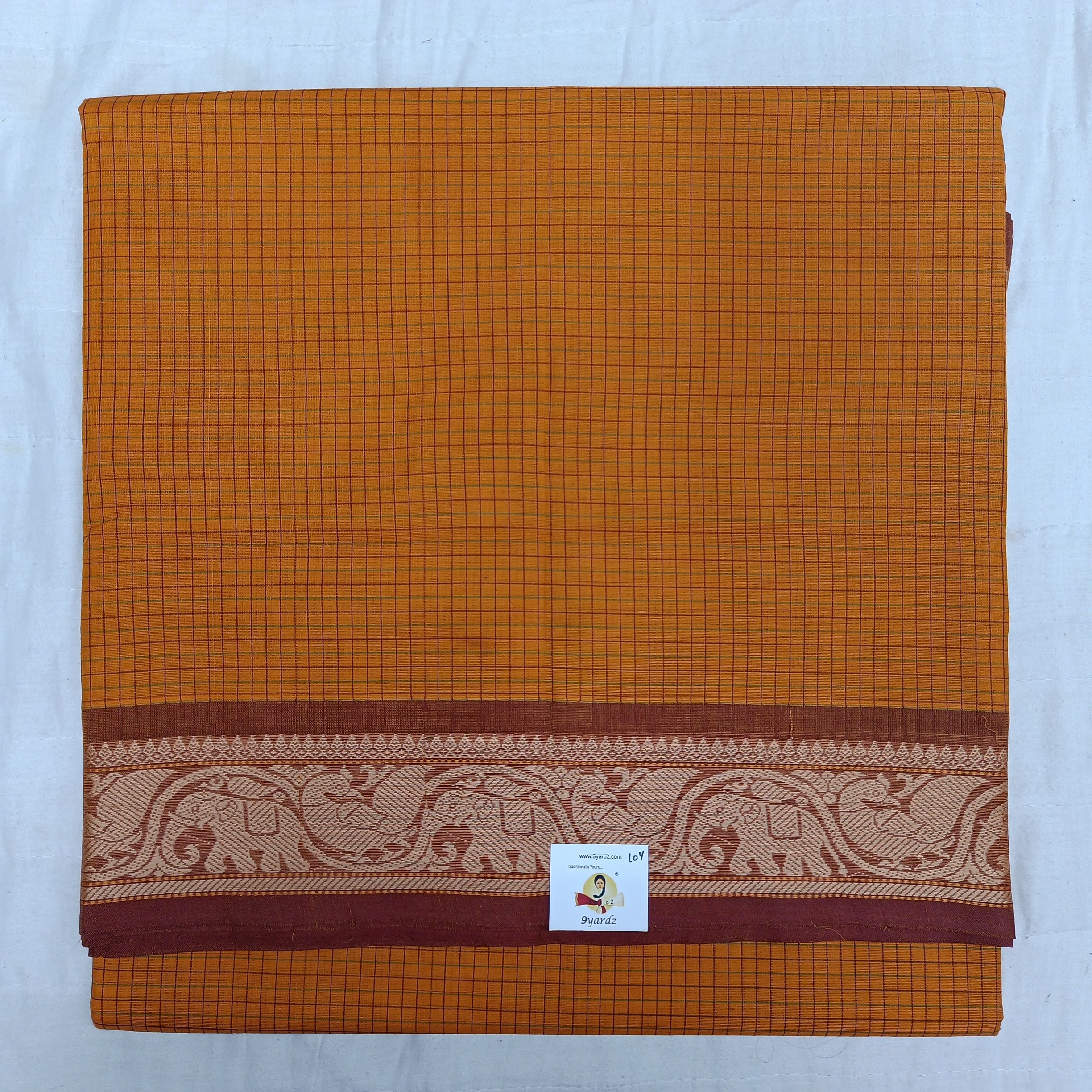 Chettinadu / Karaikudi cotton 10yards madisar