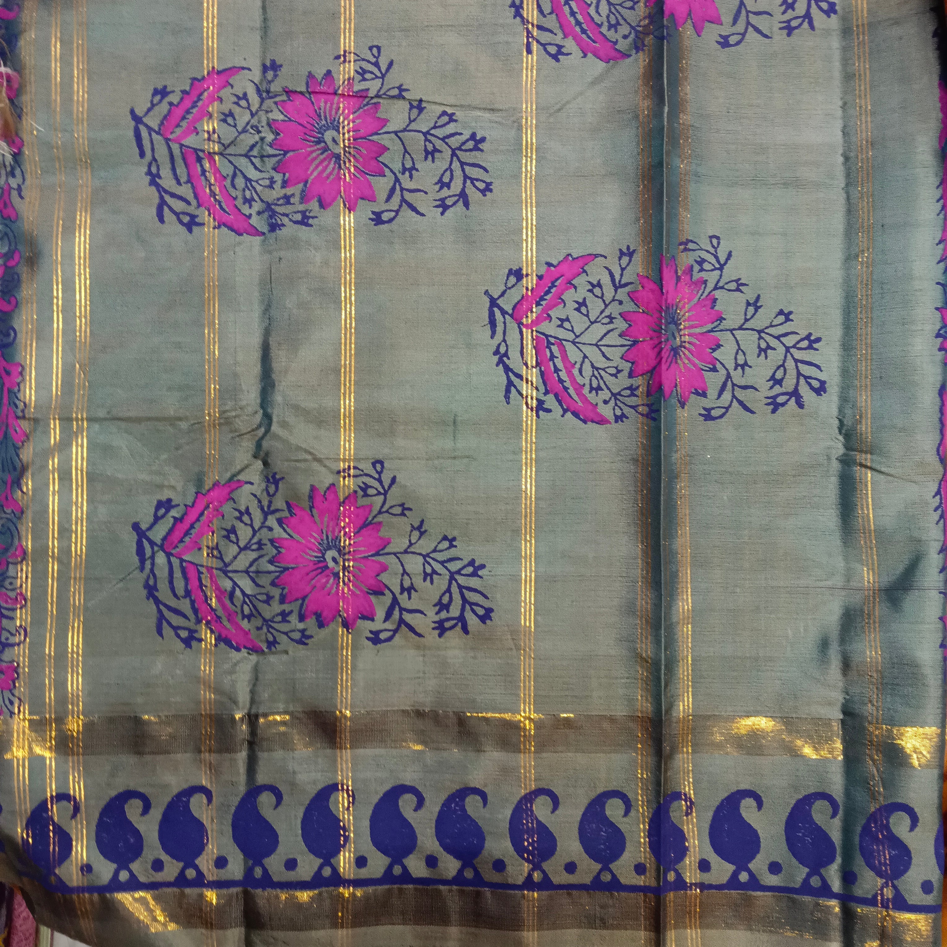 Chinallampattu Printed madisar 10yardz