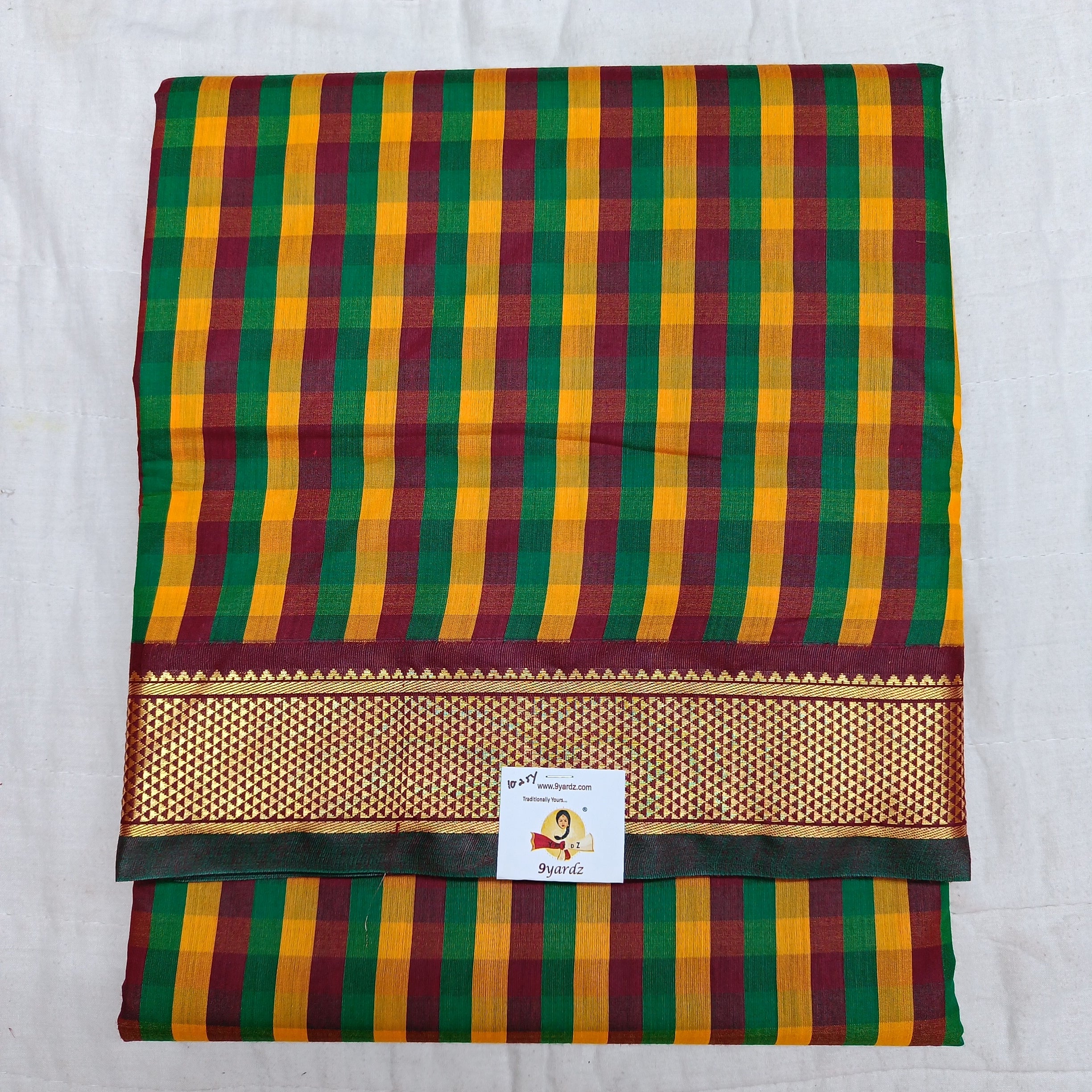 Akshaya cotton 10.25 yards madisar