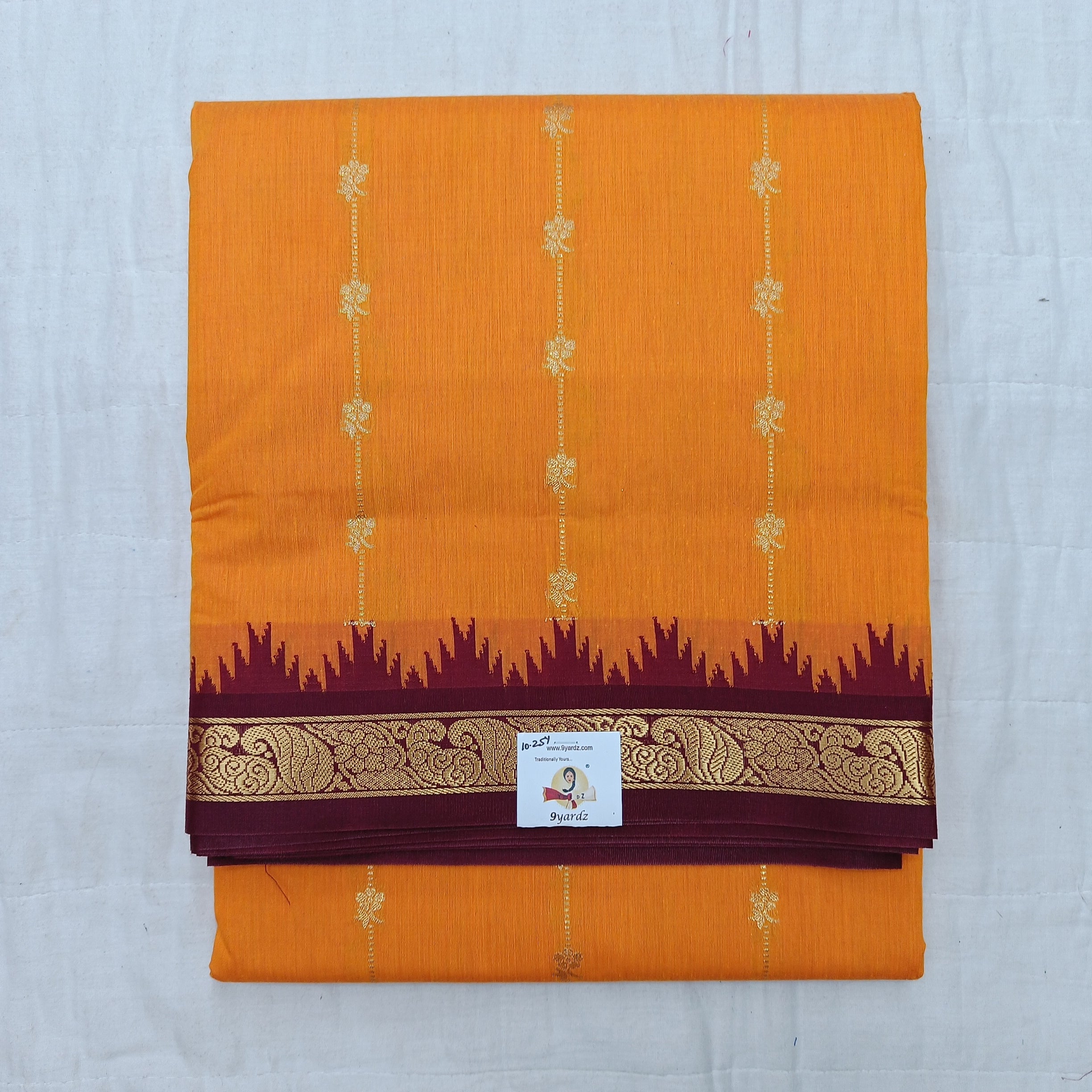 Akshaya cotton 10.25 yards madisar