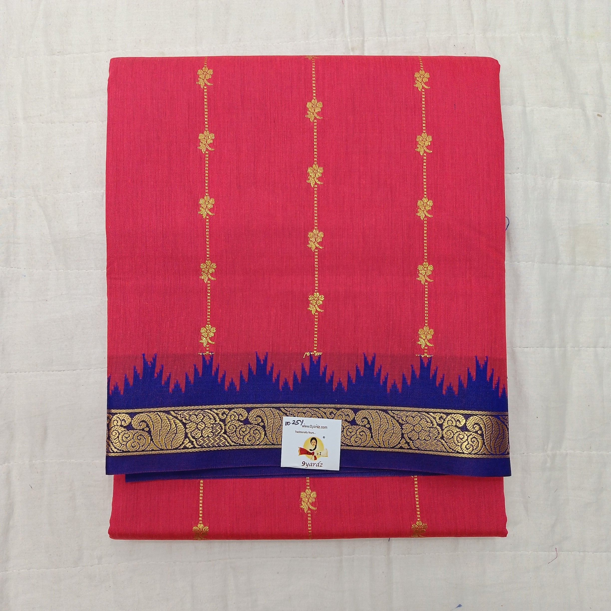 Akshaya cotton 10.25 yards madisar