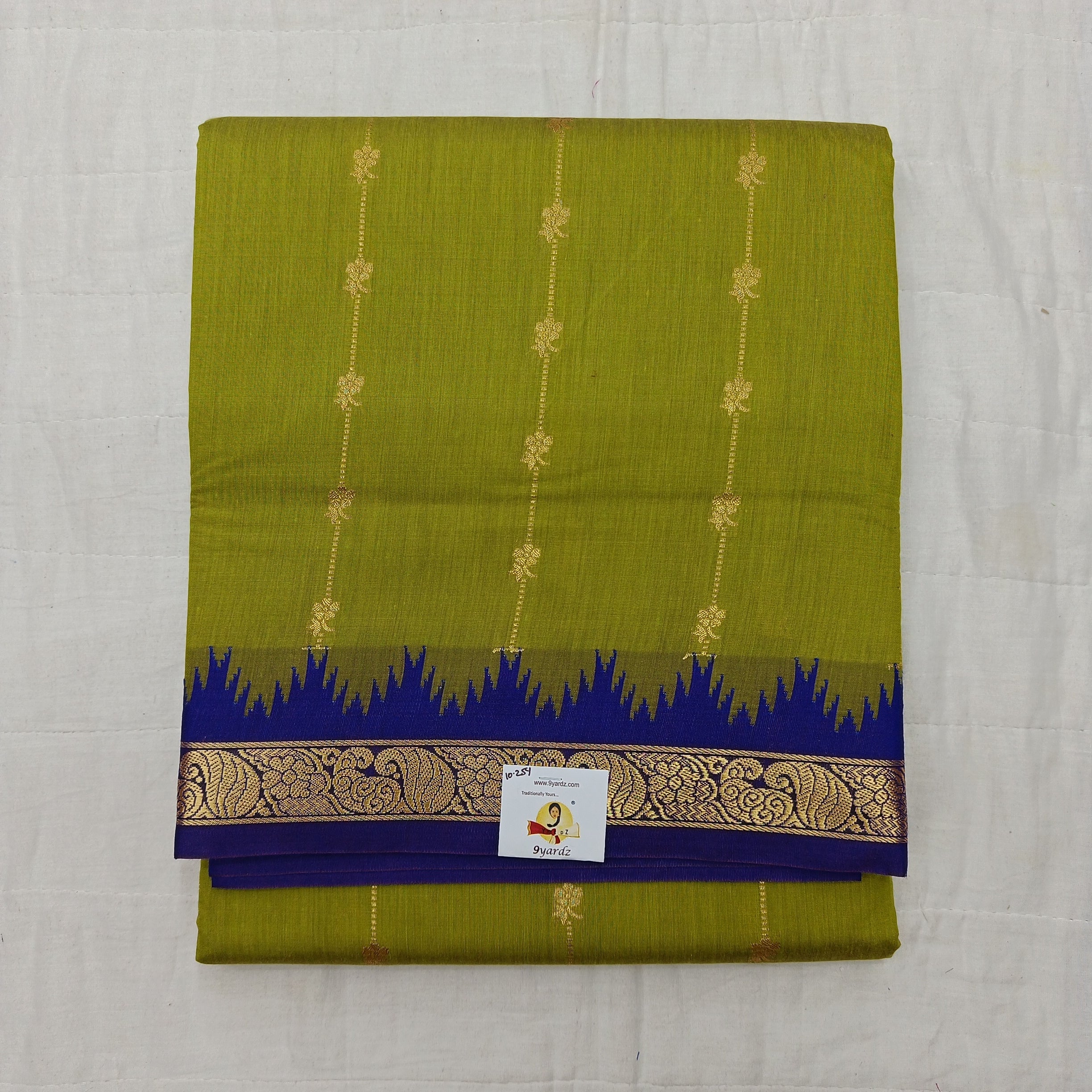 Akshaya cotton 10.25 yards madisar