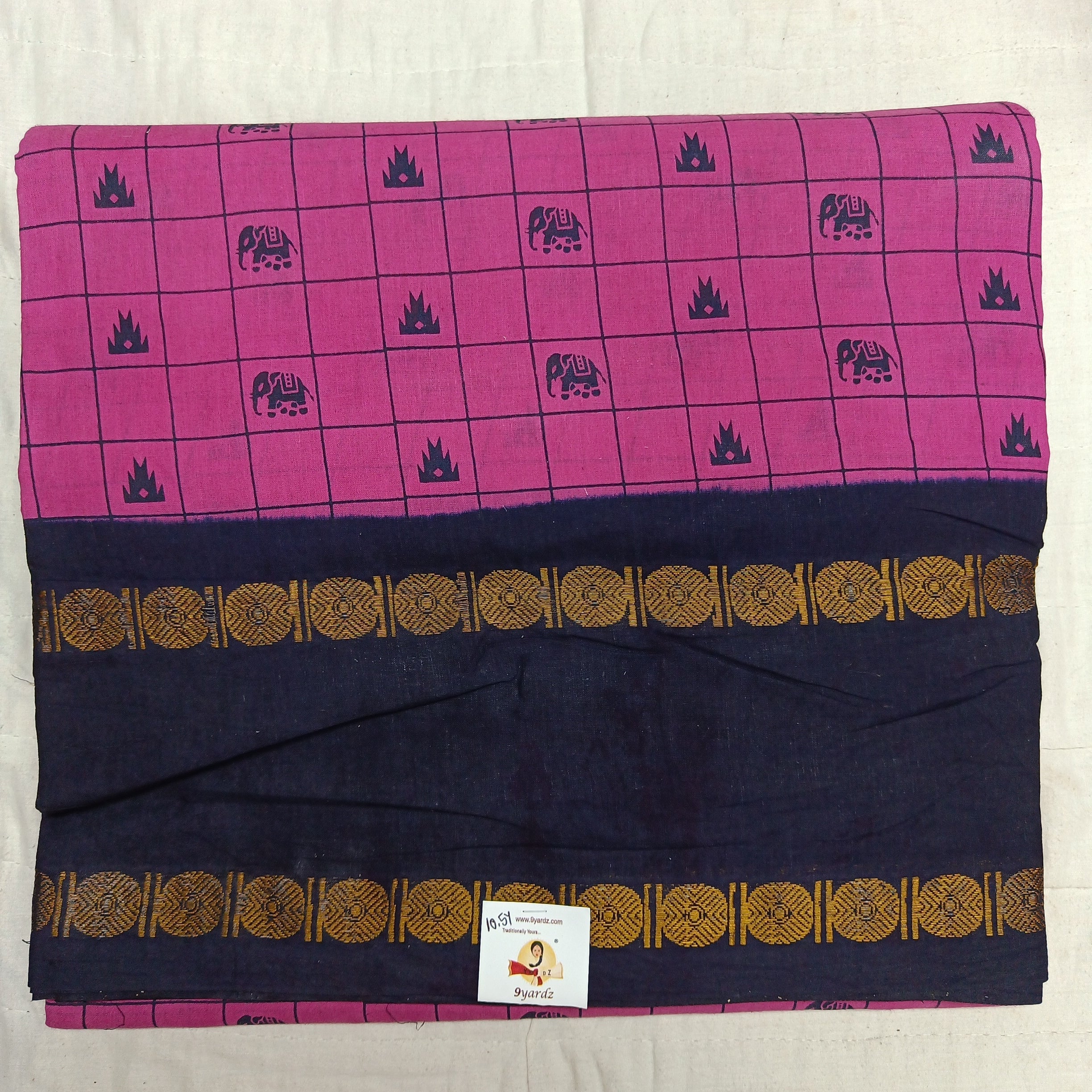 Ranee voyal saree 10.5yardz(9.6mtrs)