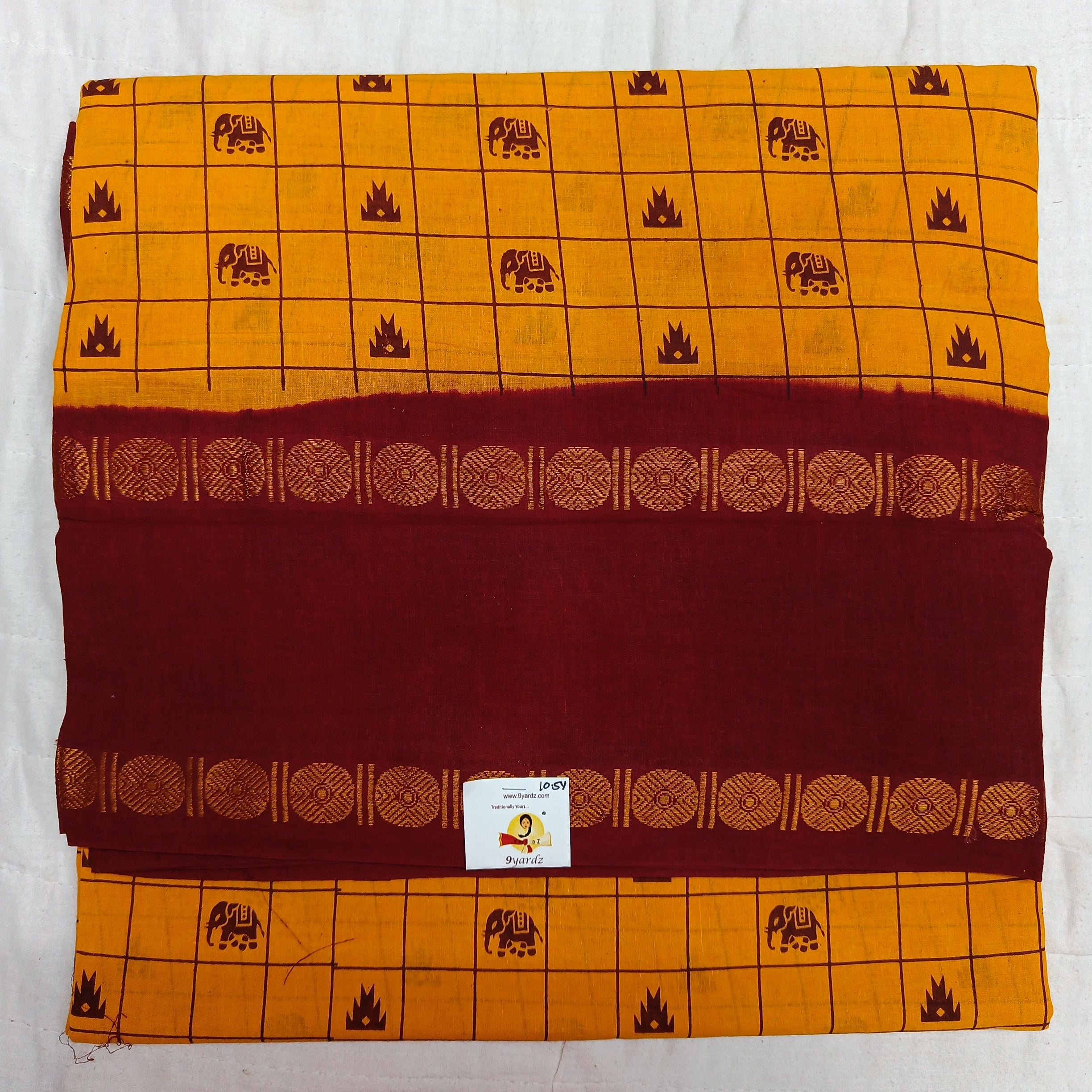 Ranee voyal saree 10.5yardz(9.6mtrs)