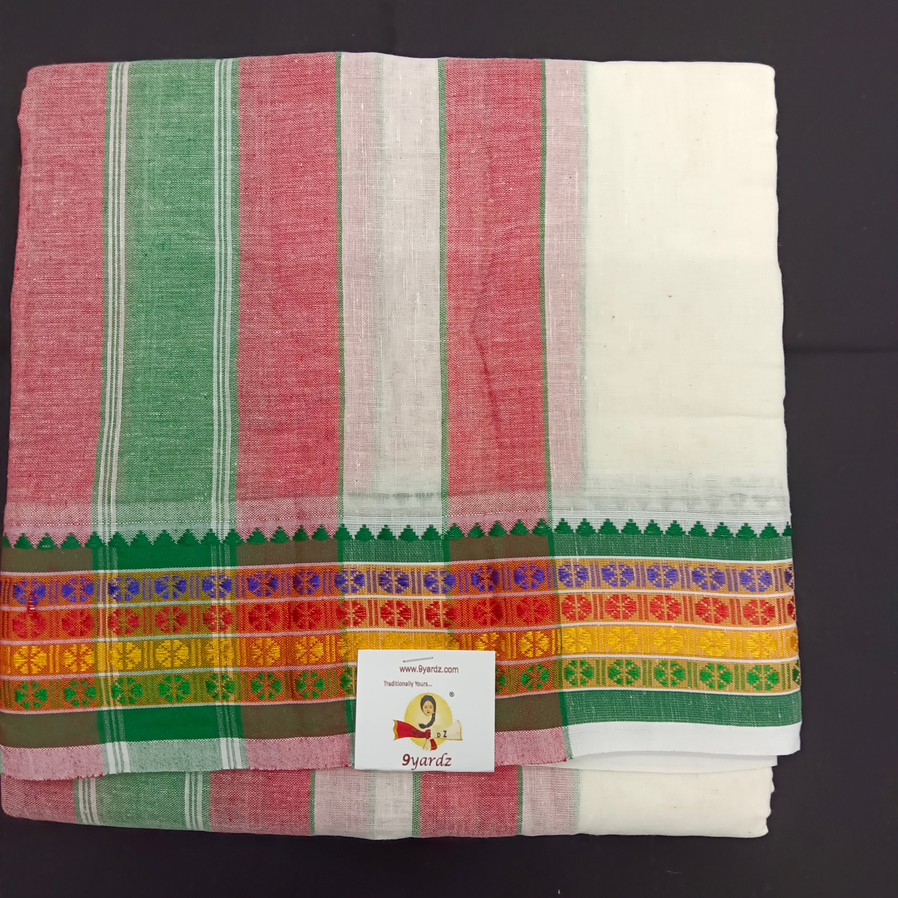 Nagari Cotton Dhothi 9*5
