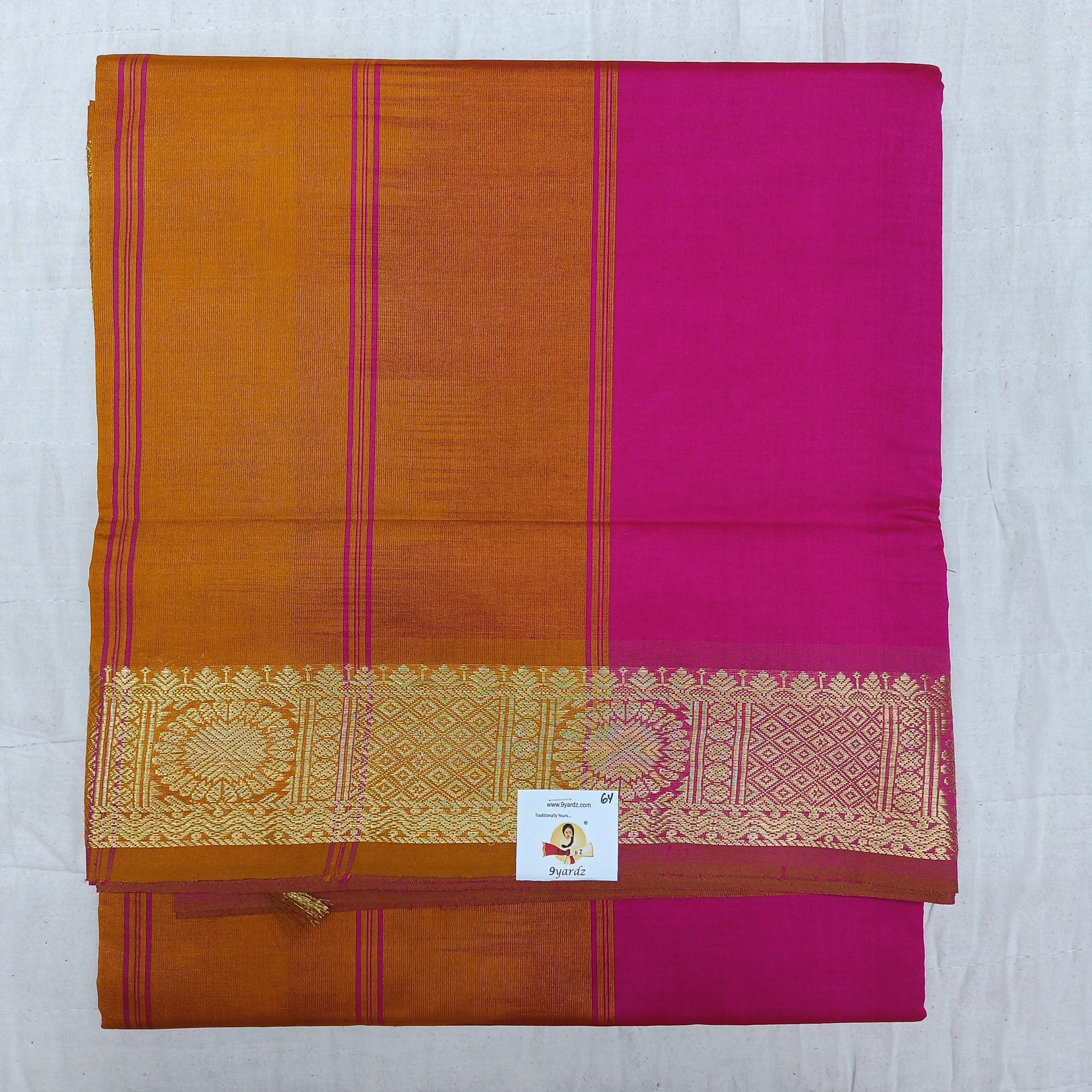 Semi silk plain 6Yards