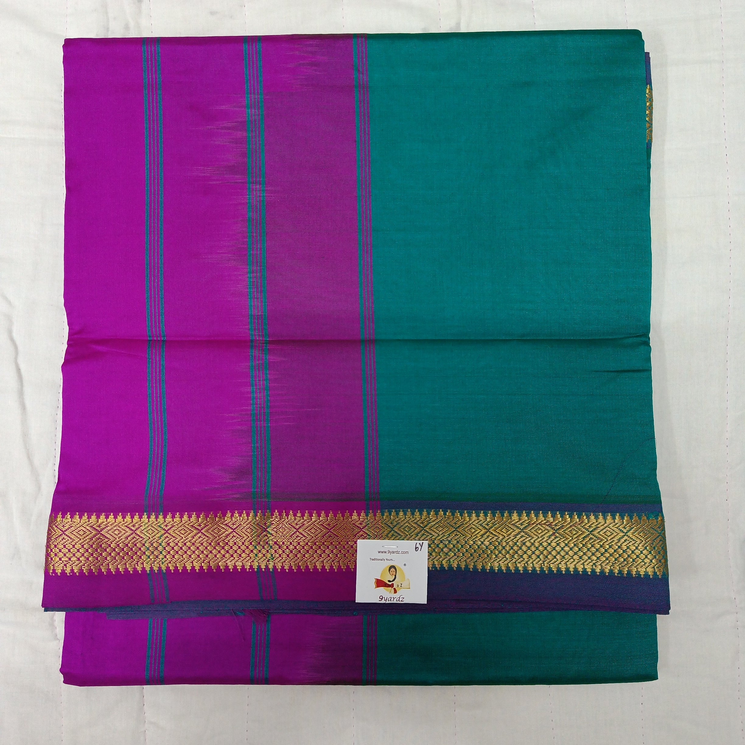 Semi silk plain 6Yards