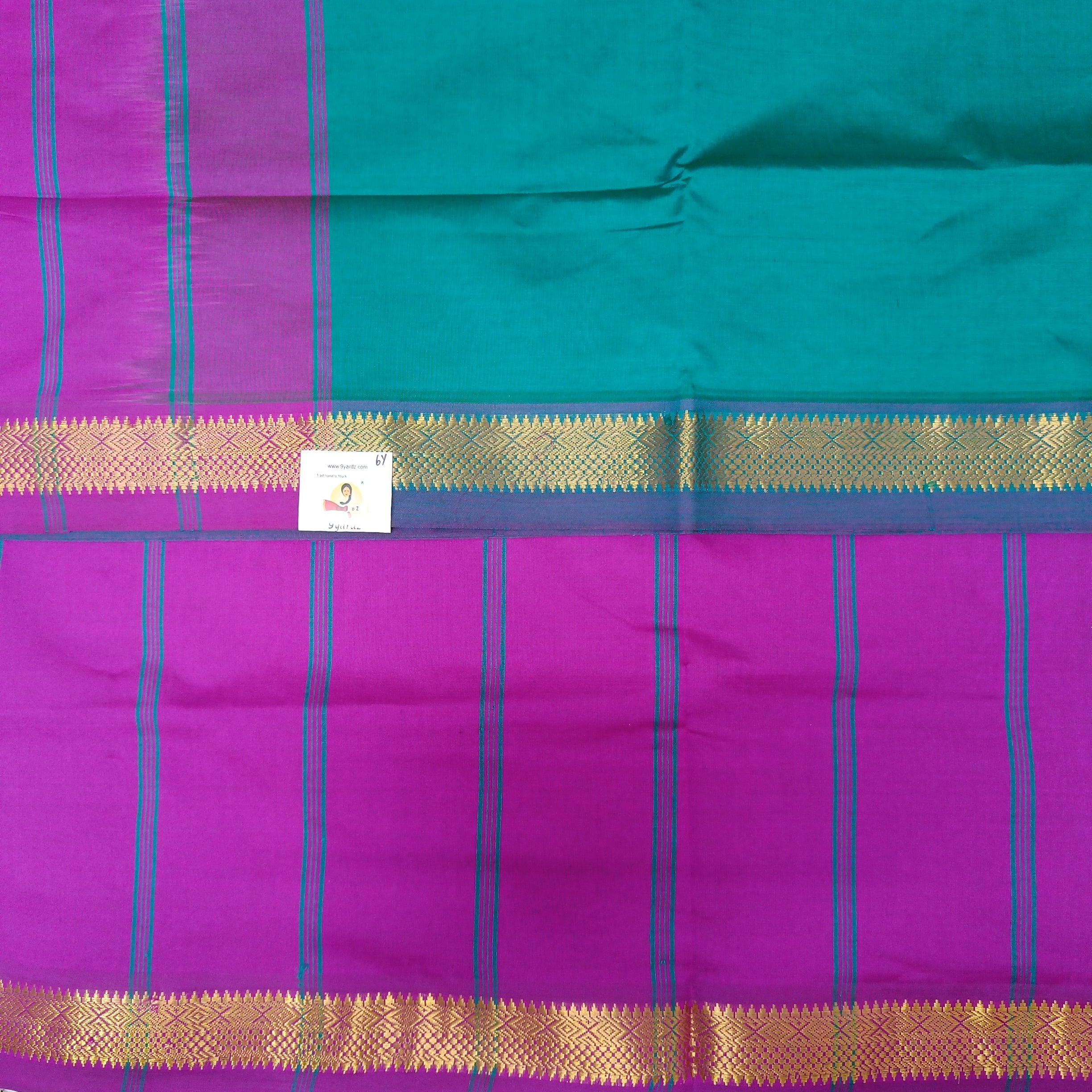 Semi silk plain 6Yards