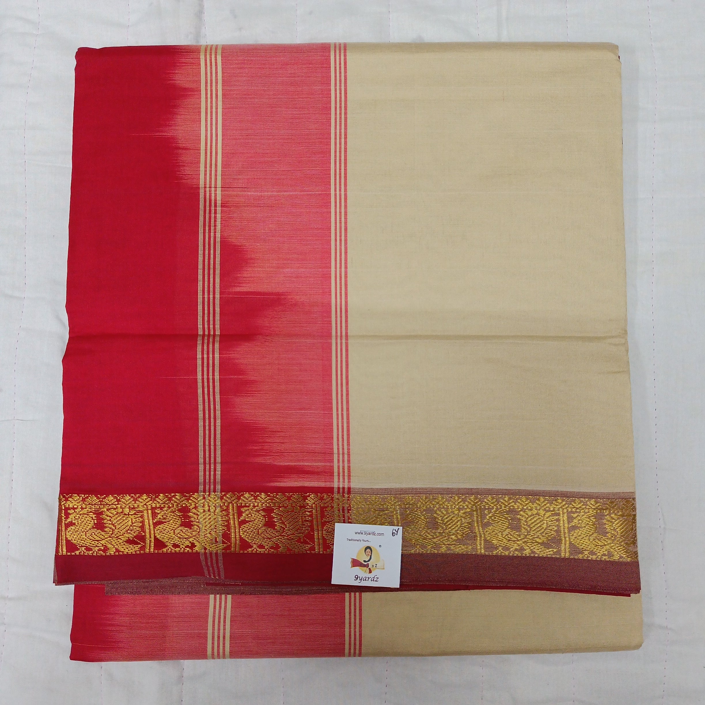 Semi silk plain 6Yards