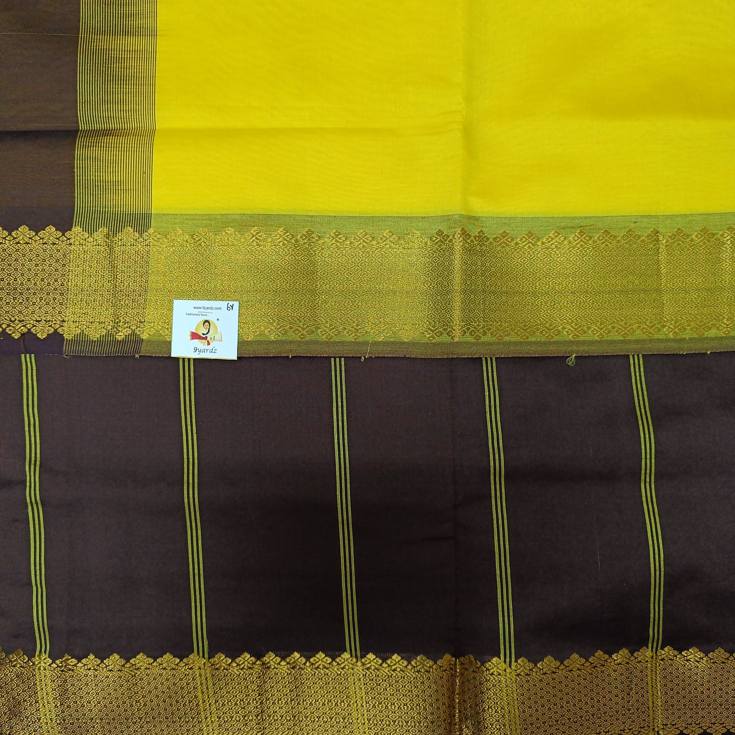 Semi silk plain 6Yards