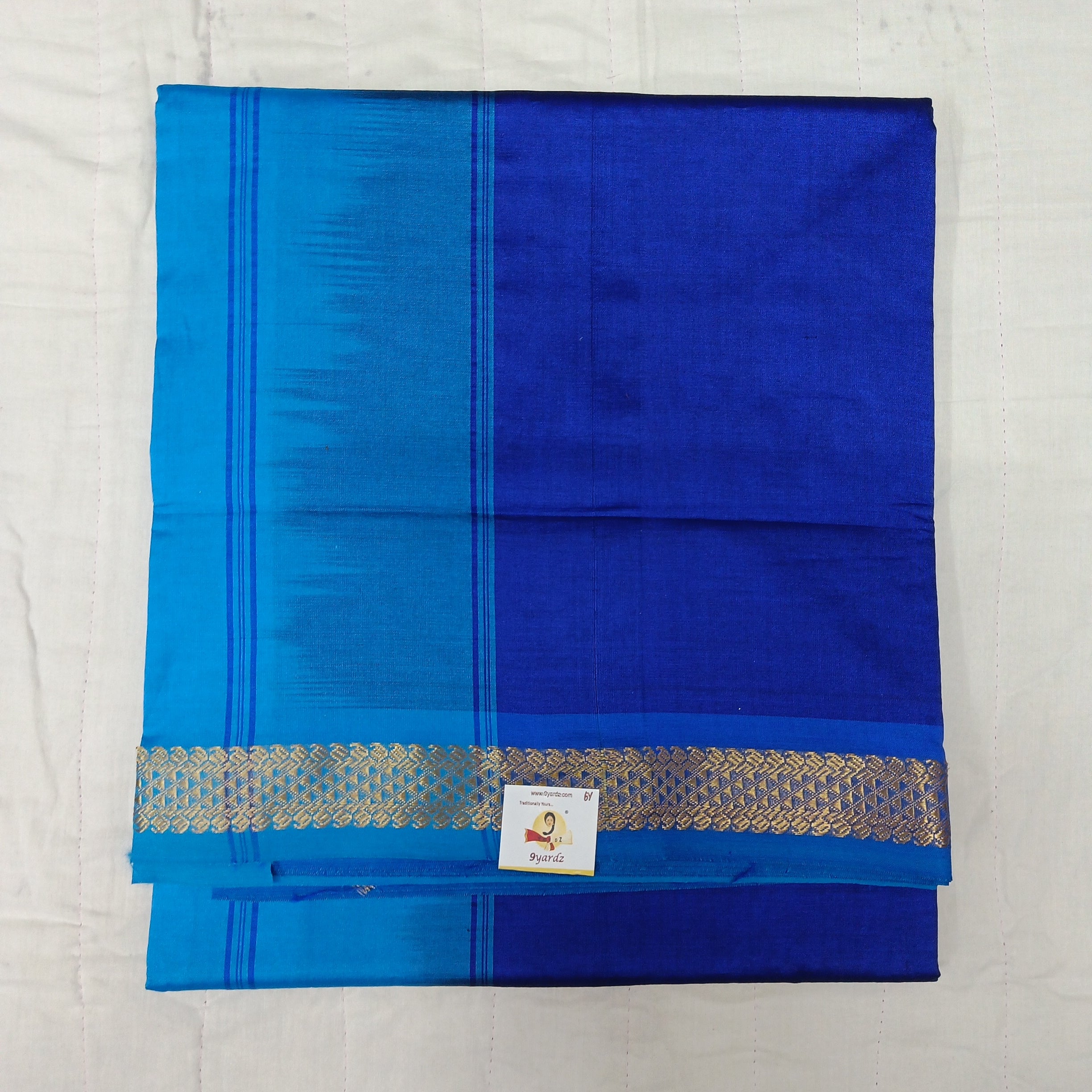 Semi silk plain 6Yards