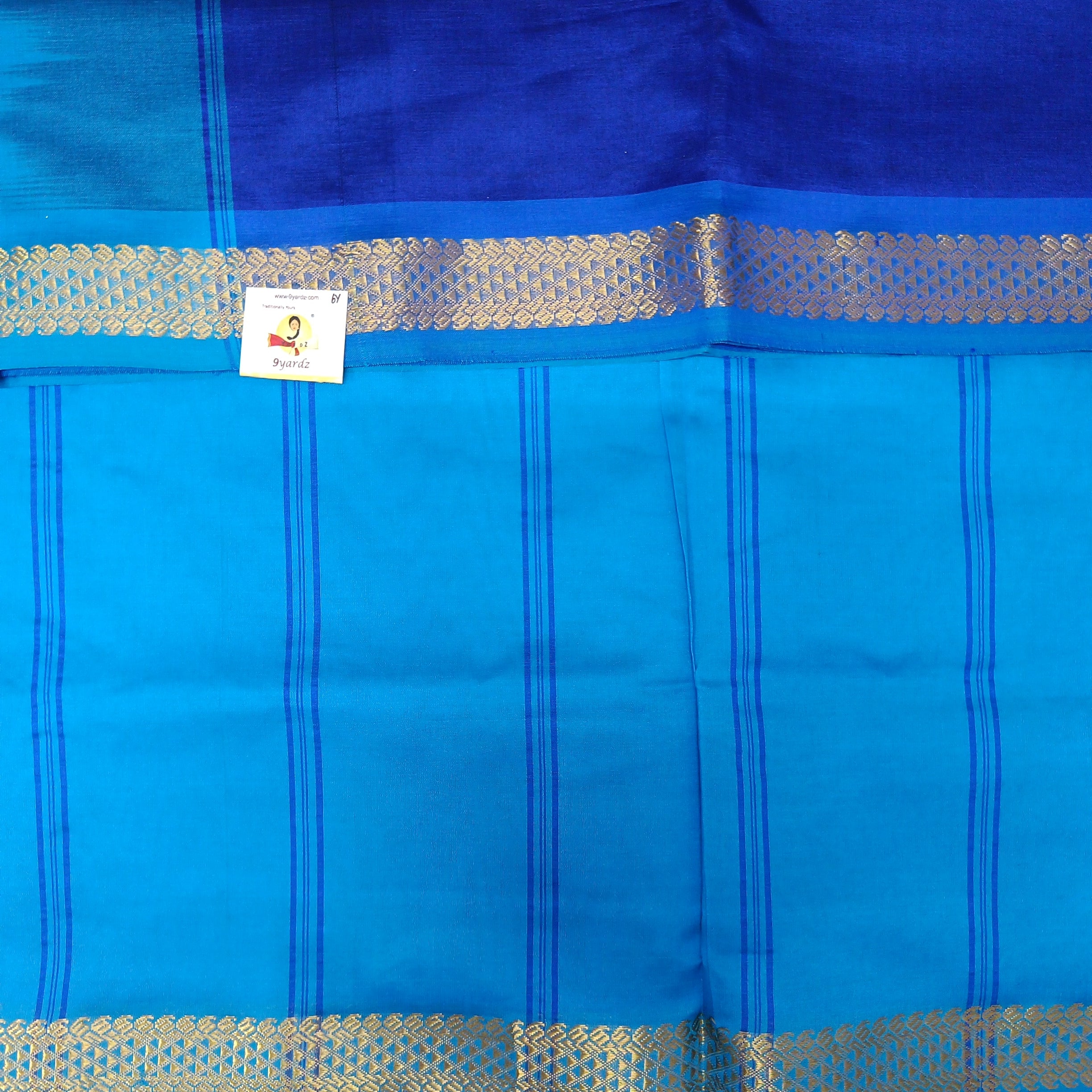 Semi silk plain 6Yards