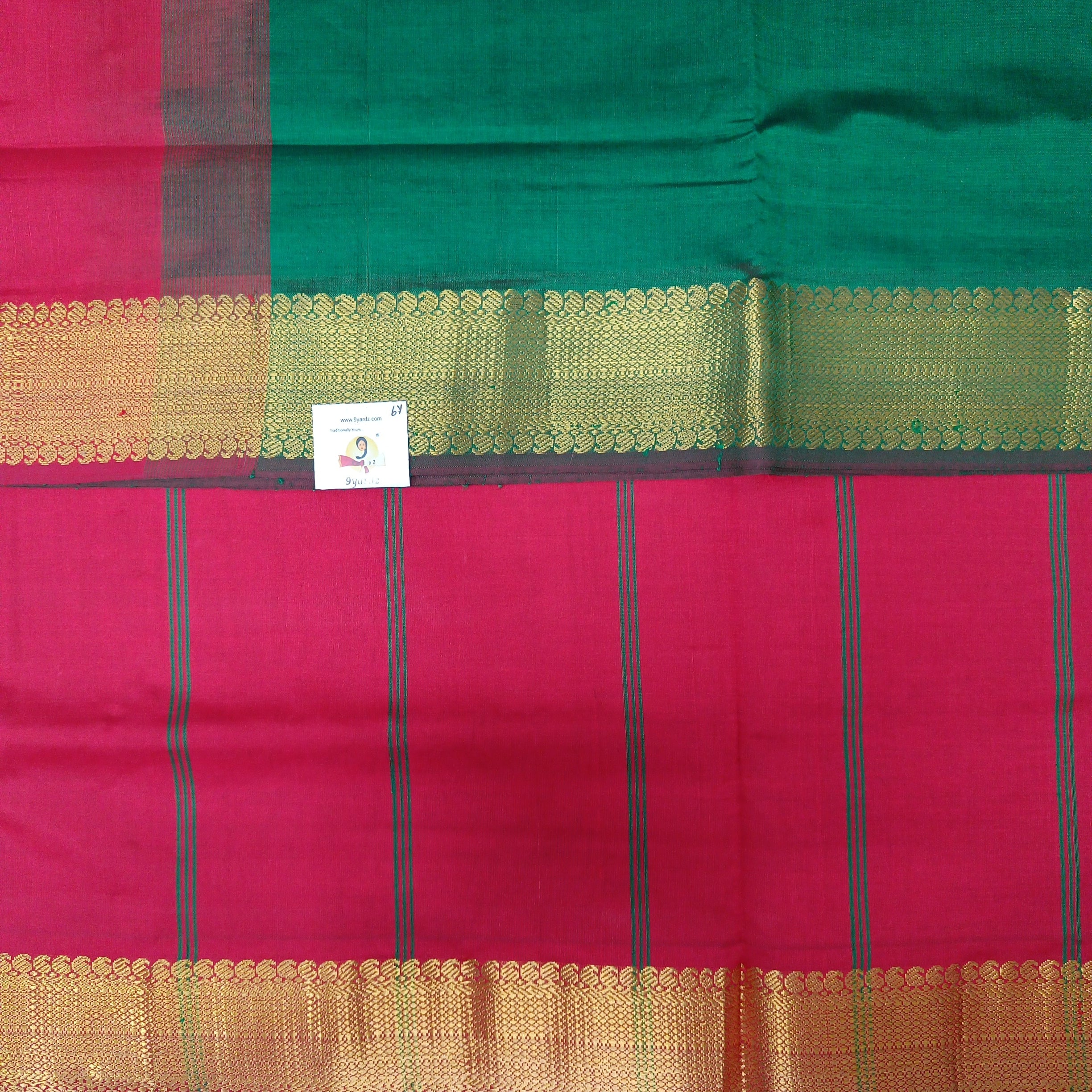 Semi silk plain 6Yards