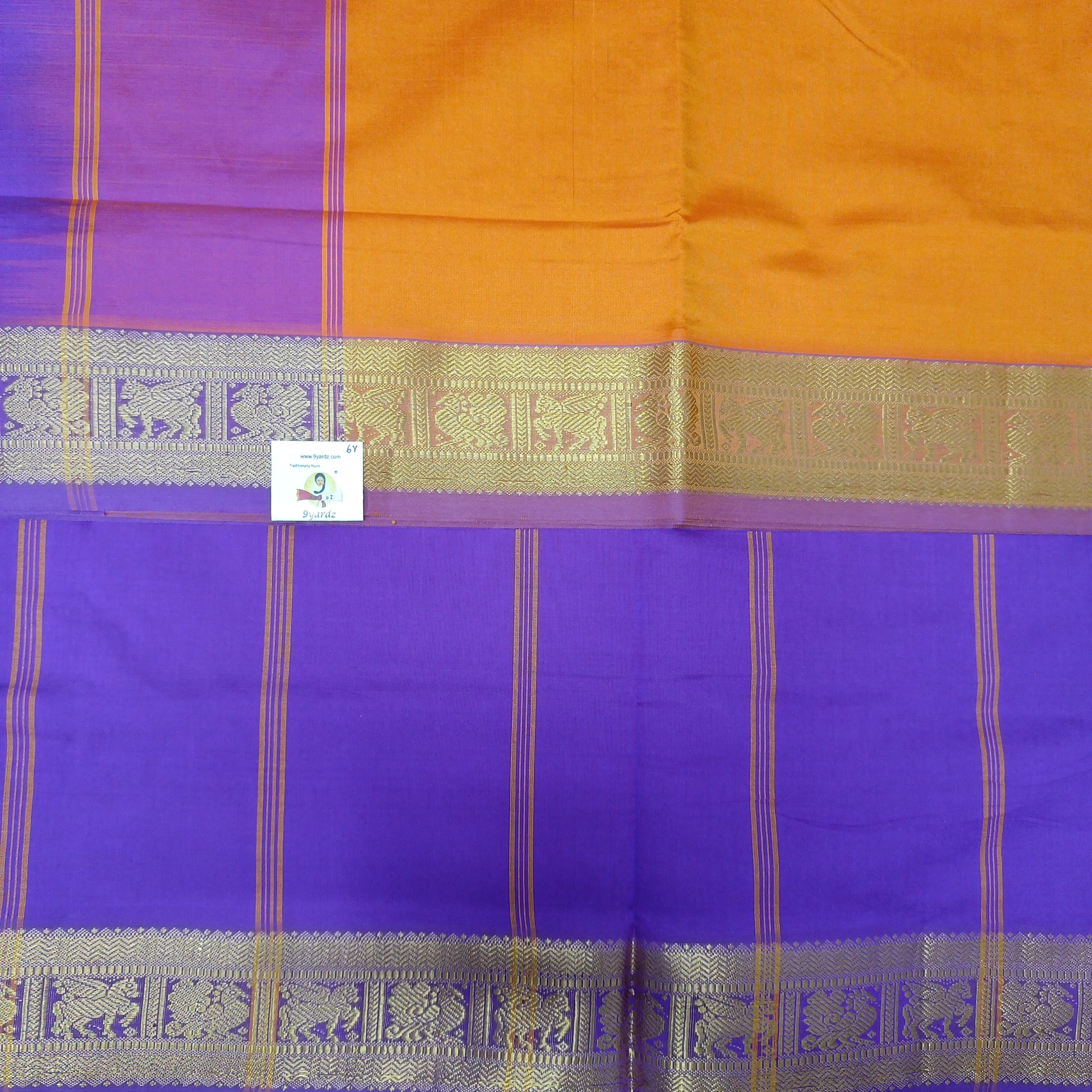 Semi silk plain 6Yards