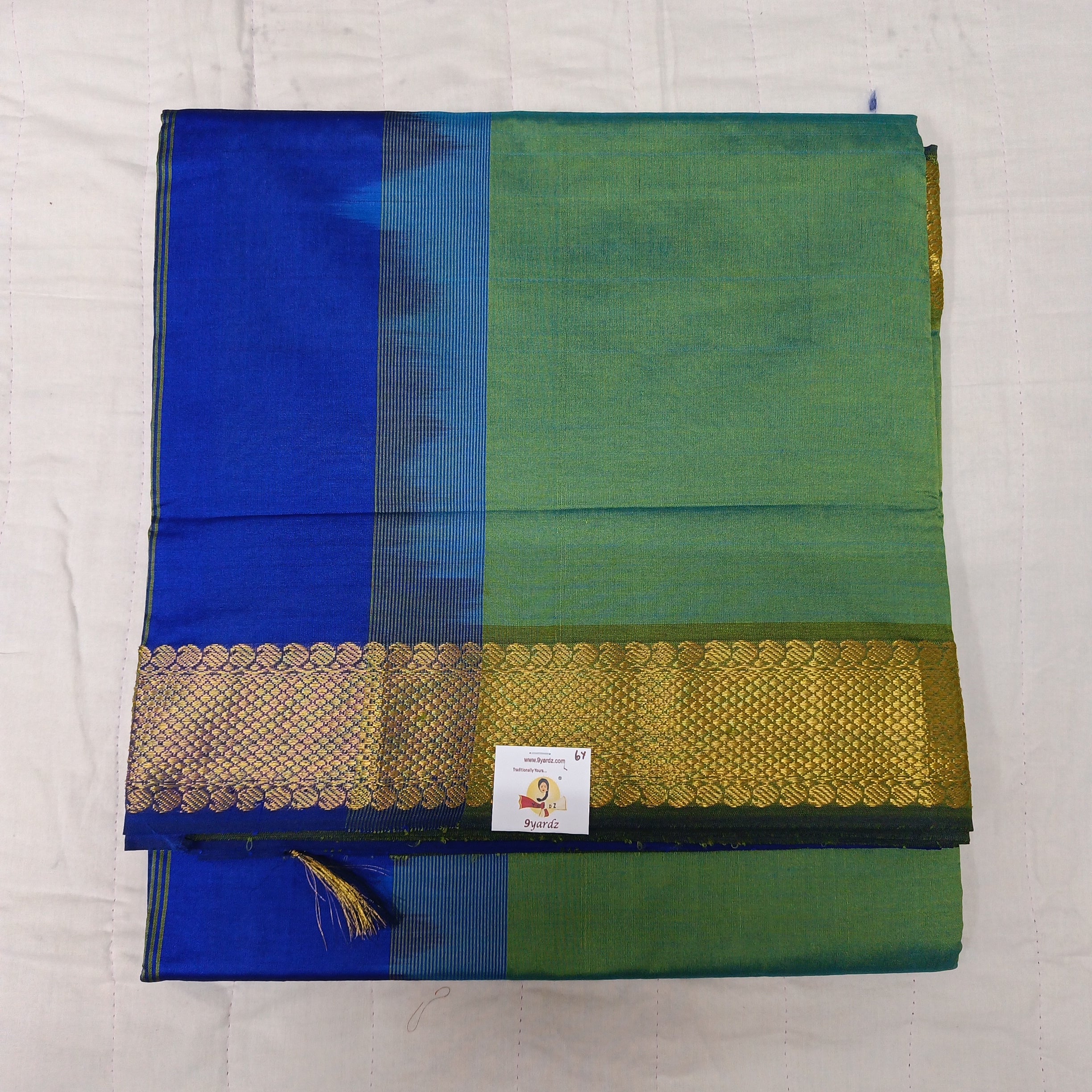 Semi silk plain 6Yards