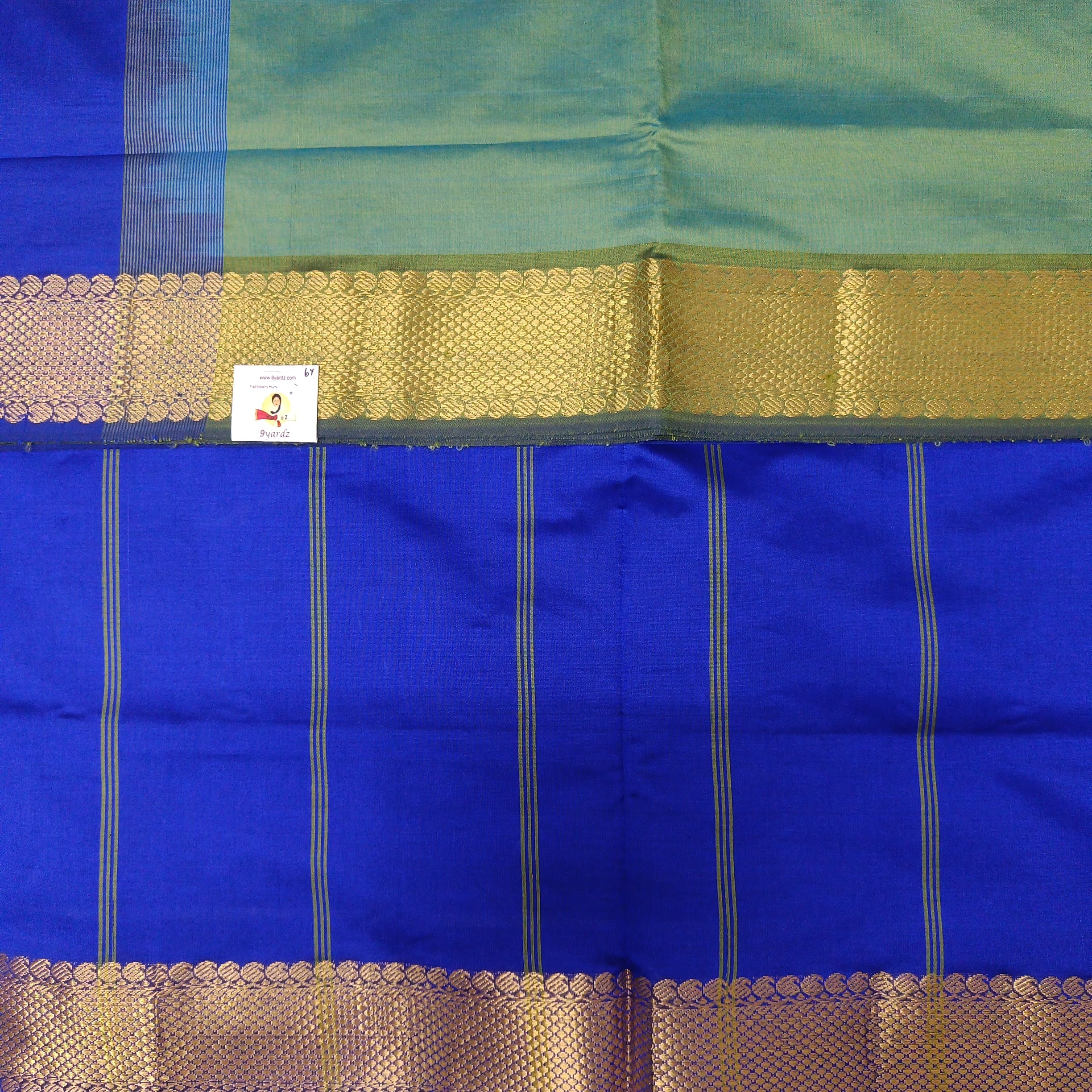 Semi silk plain 6Yards