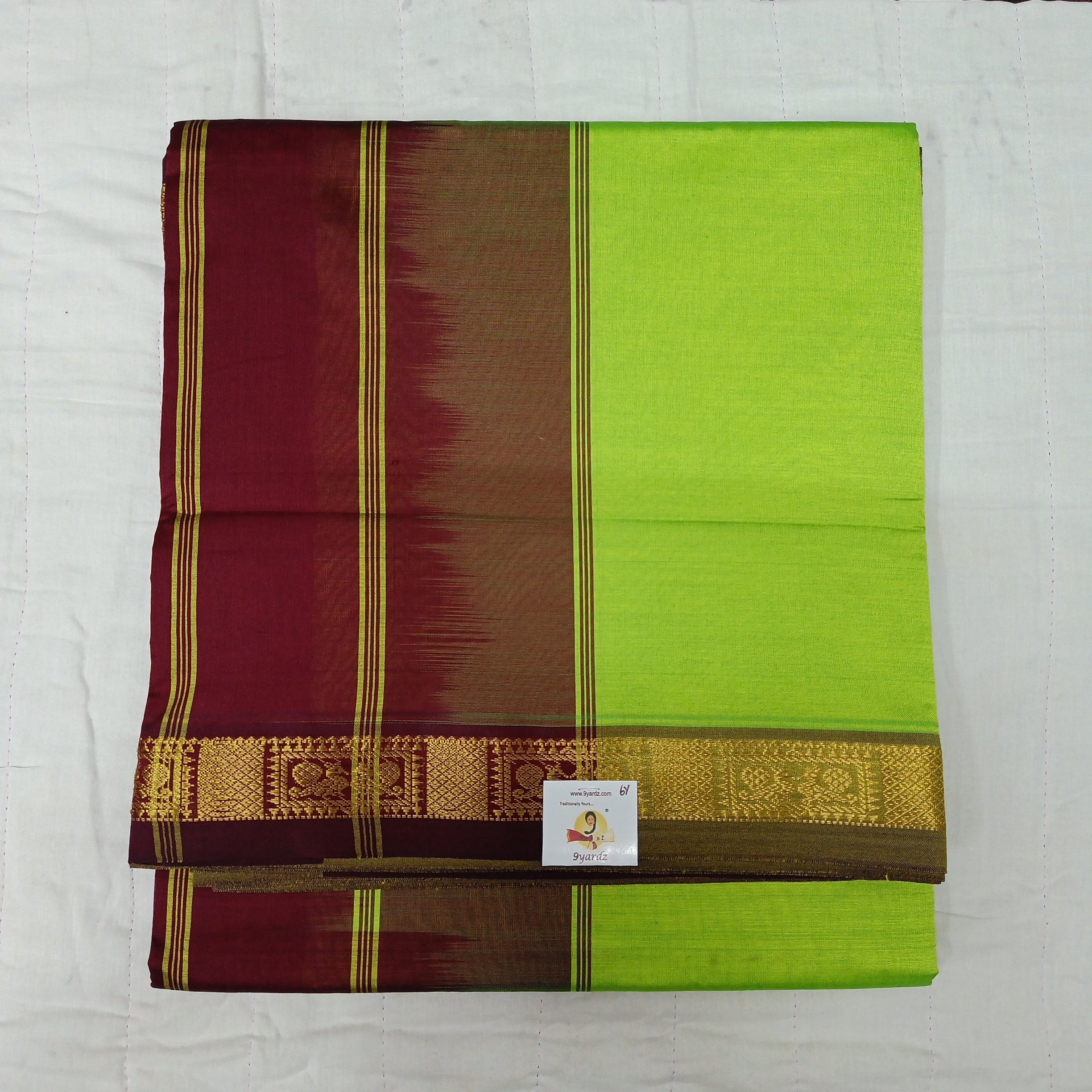 Semi silk plain 6Yards