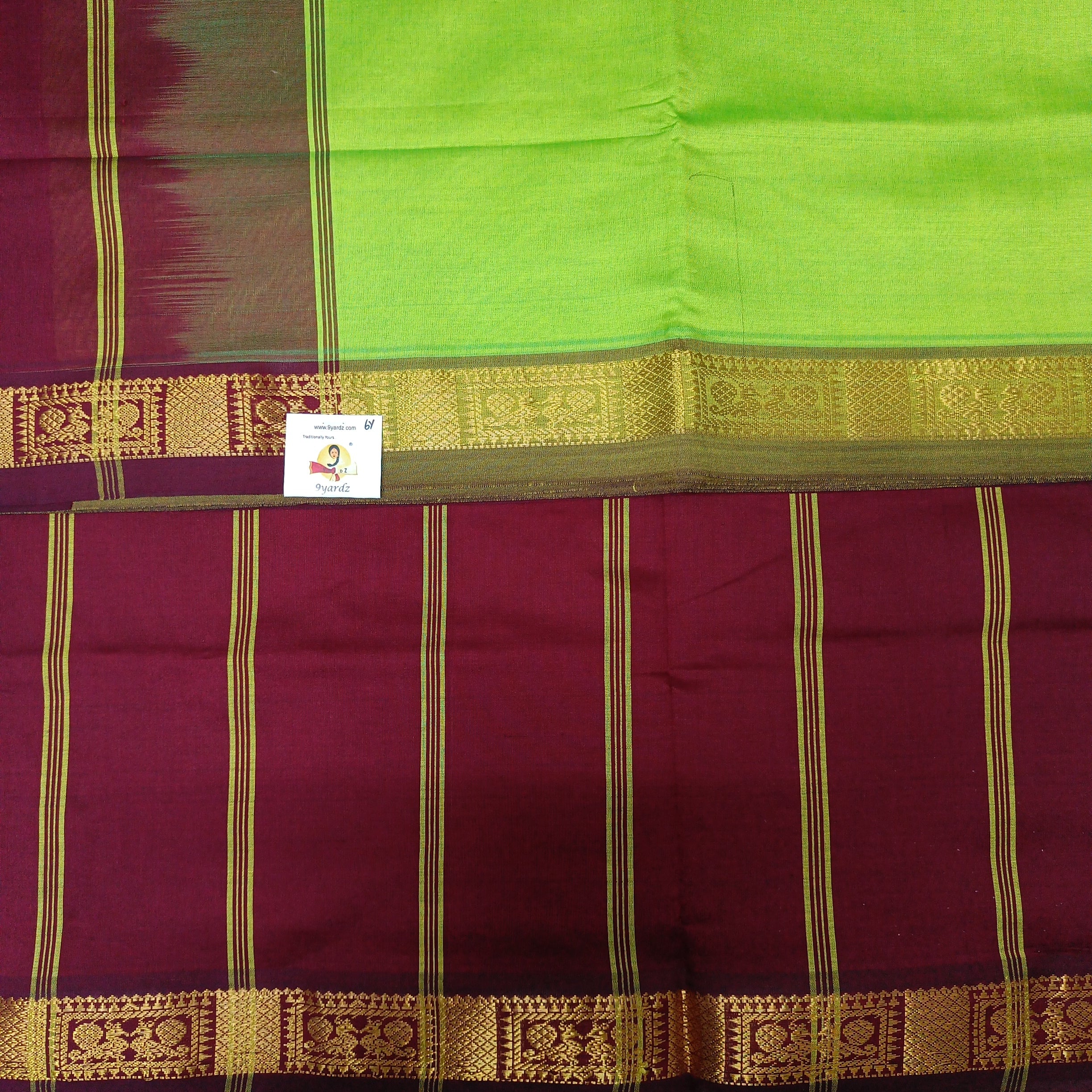 Semi silk plain 6Yards