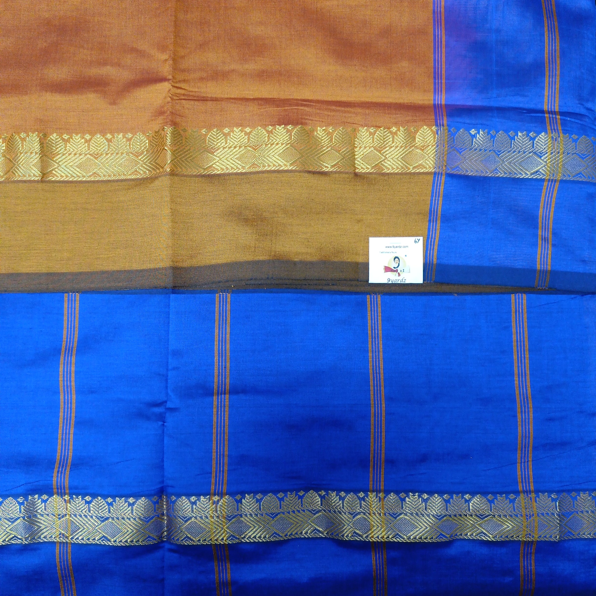 Semi silk plain 6Yards
