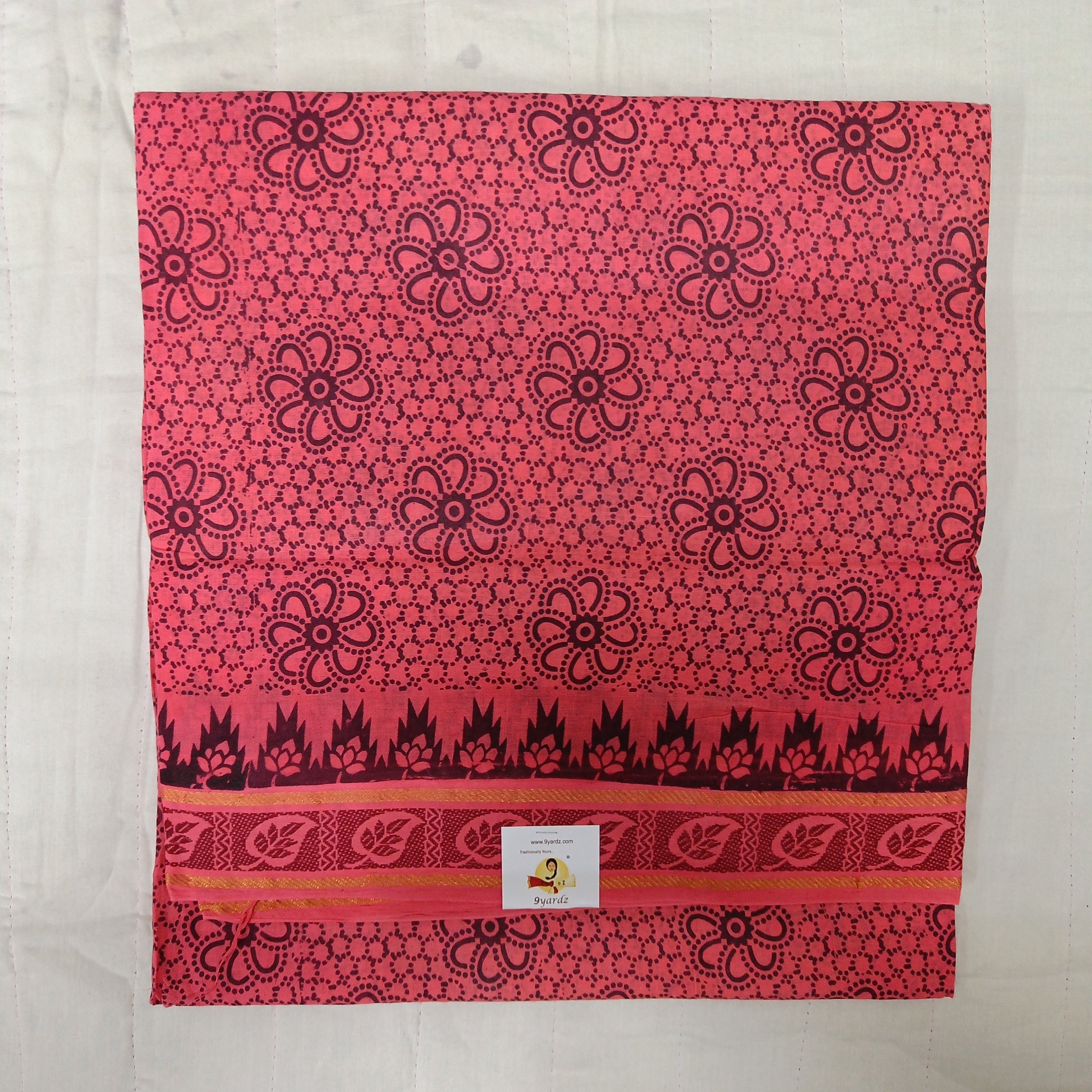 Sungudi cotton 6 yards