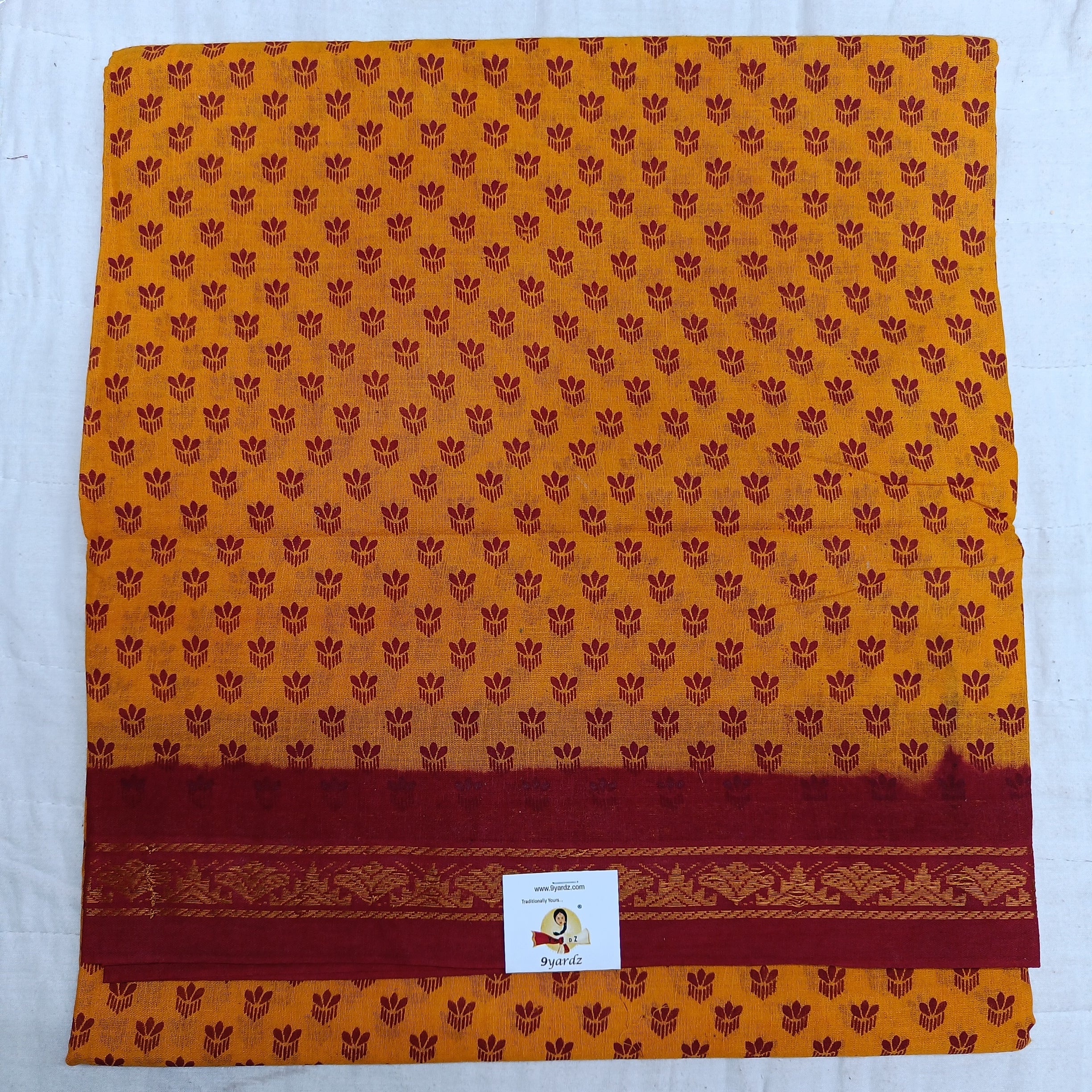 Sungudi cotton 6 yards