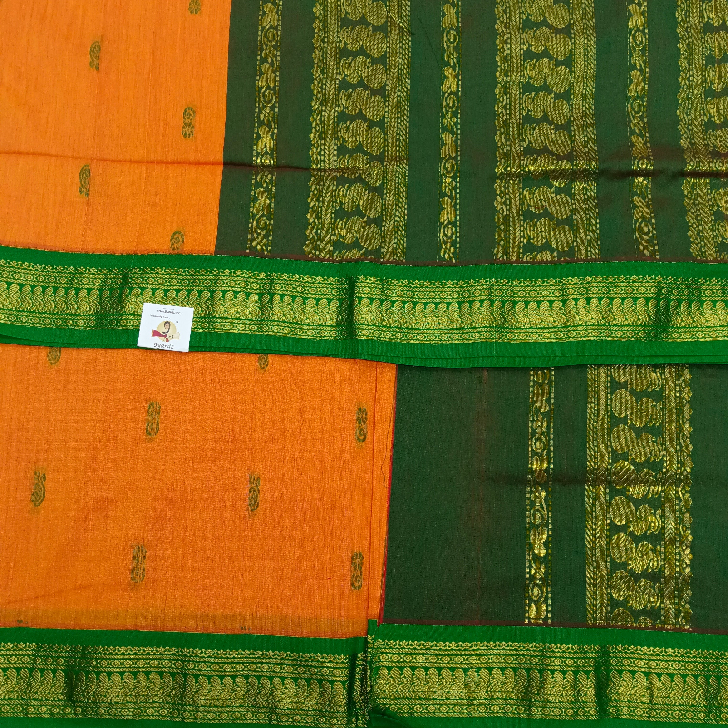 Kalyani Cotton Butta  9.5yards