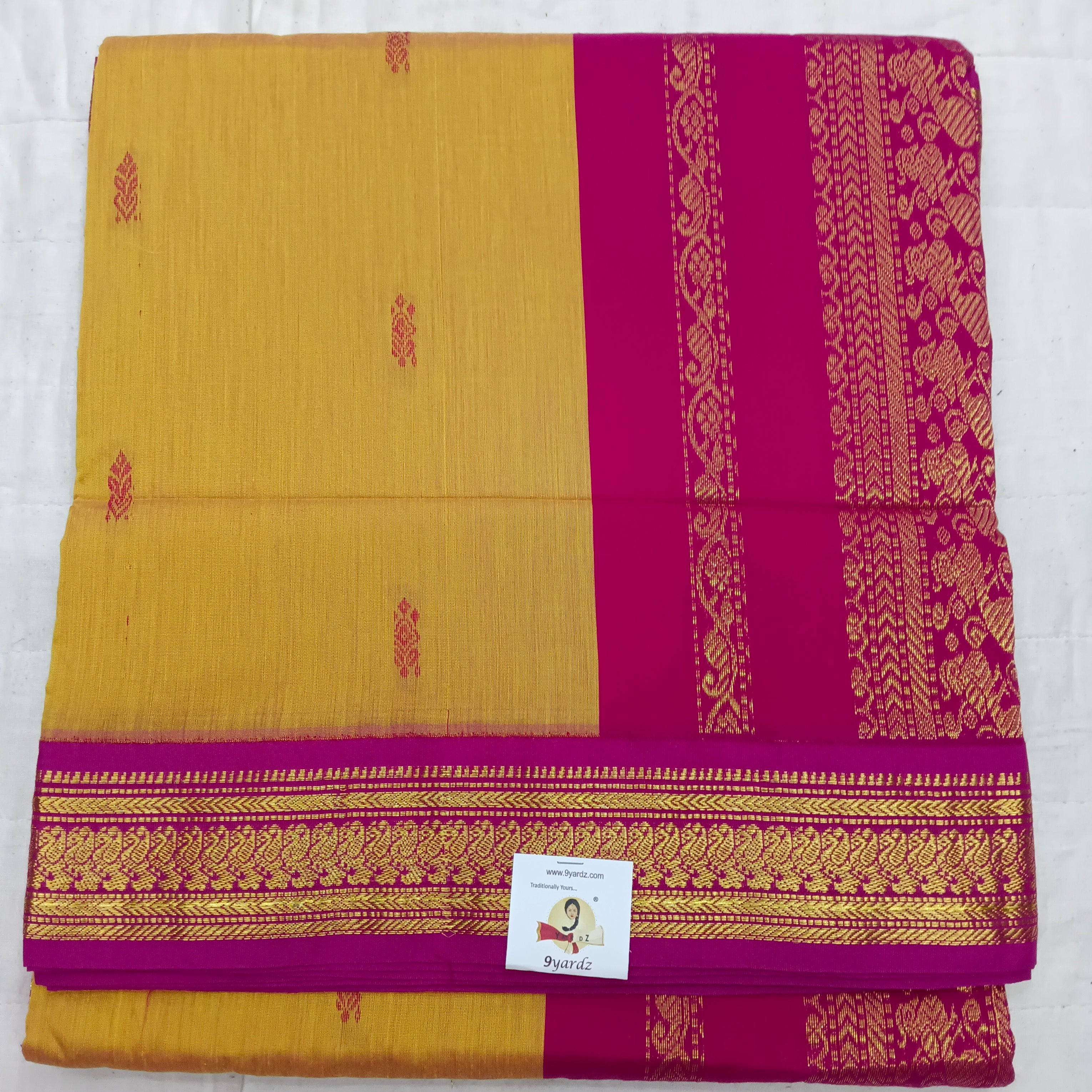 Kalyani Cotton Butta  9.5yards