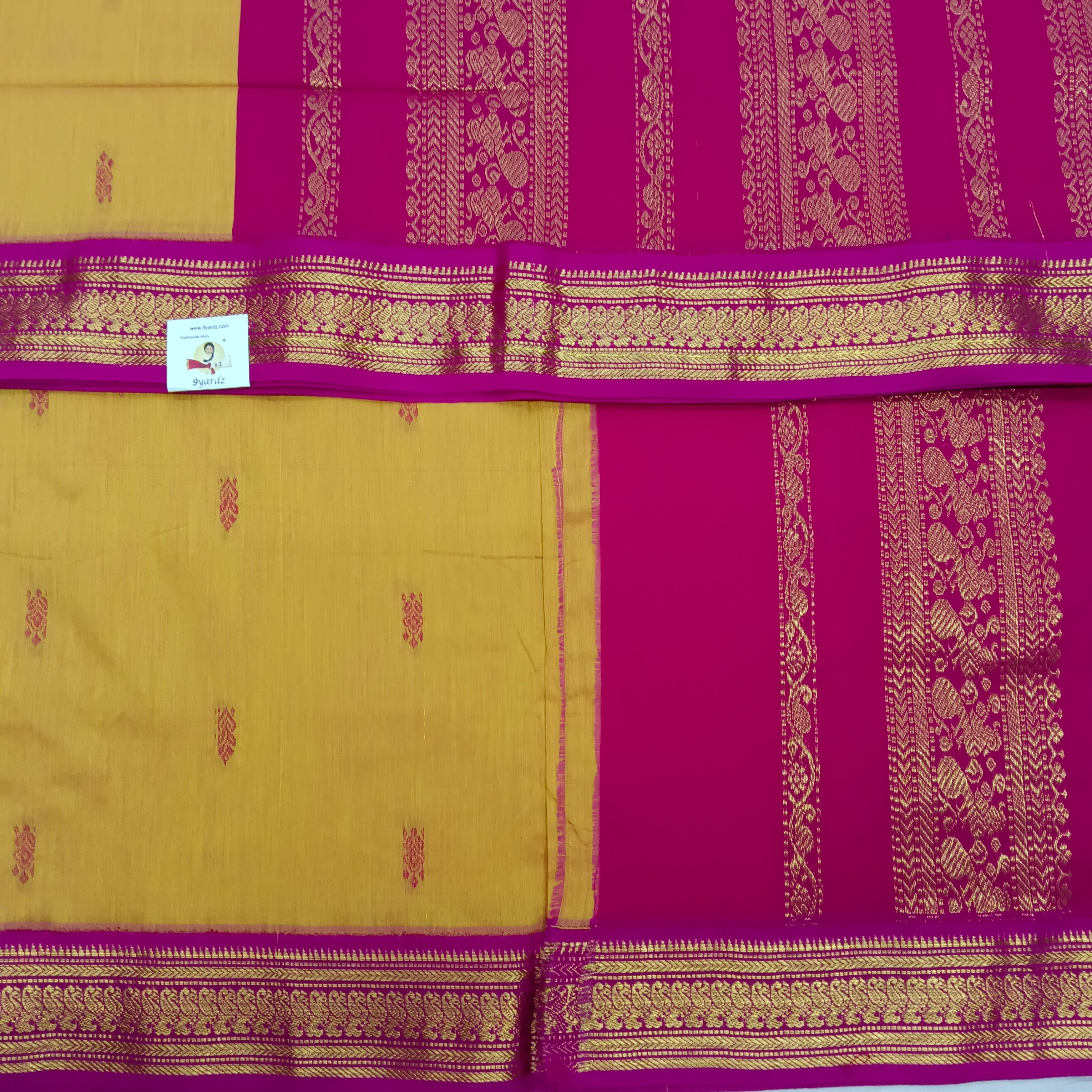 Kalyani Cotton Butta  9.5yards