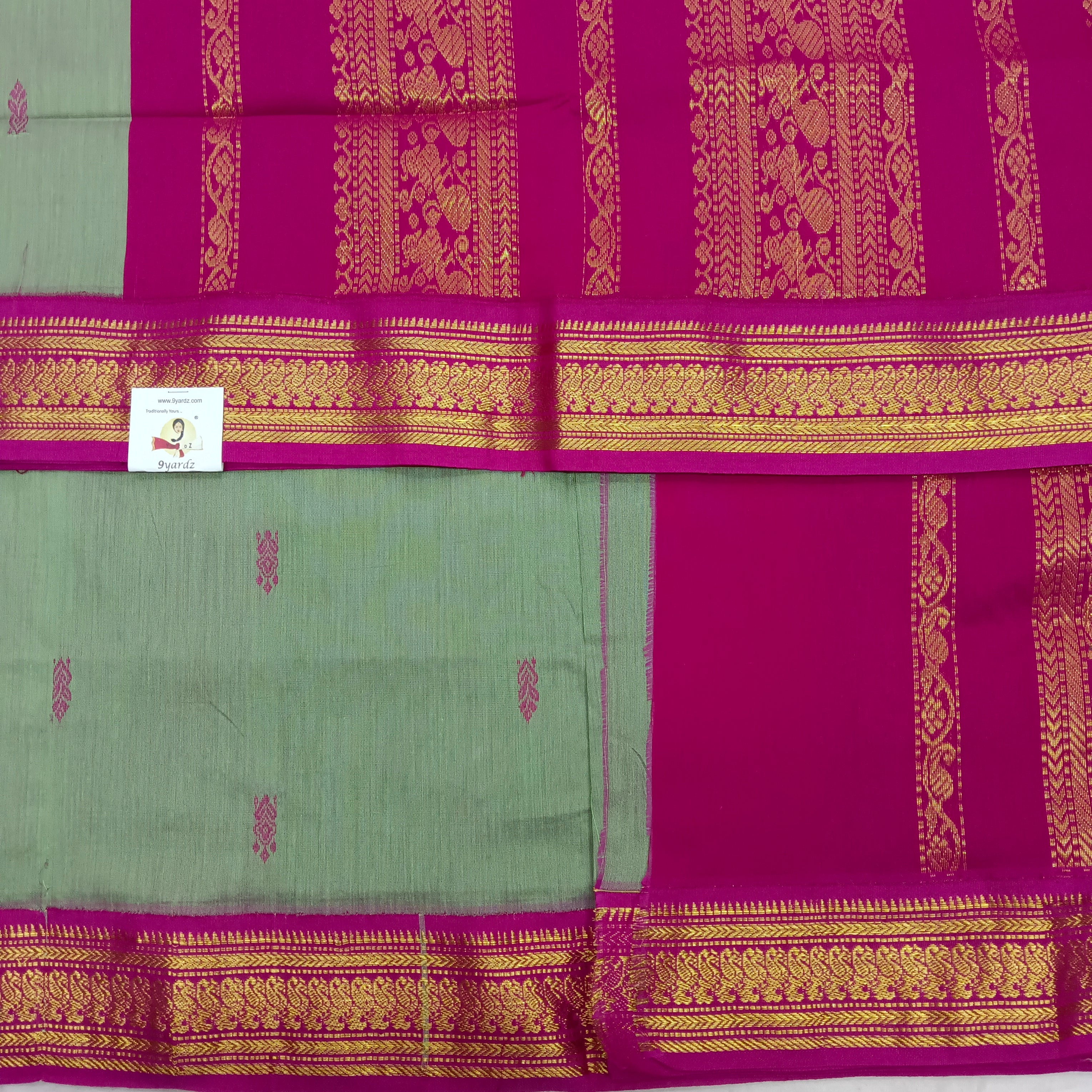 Kalyani Cotton Butta  9.5yards