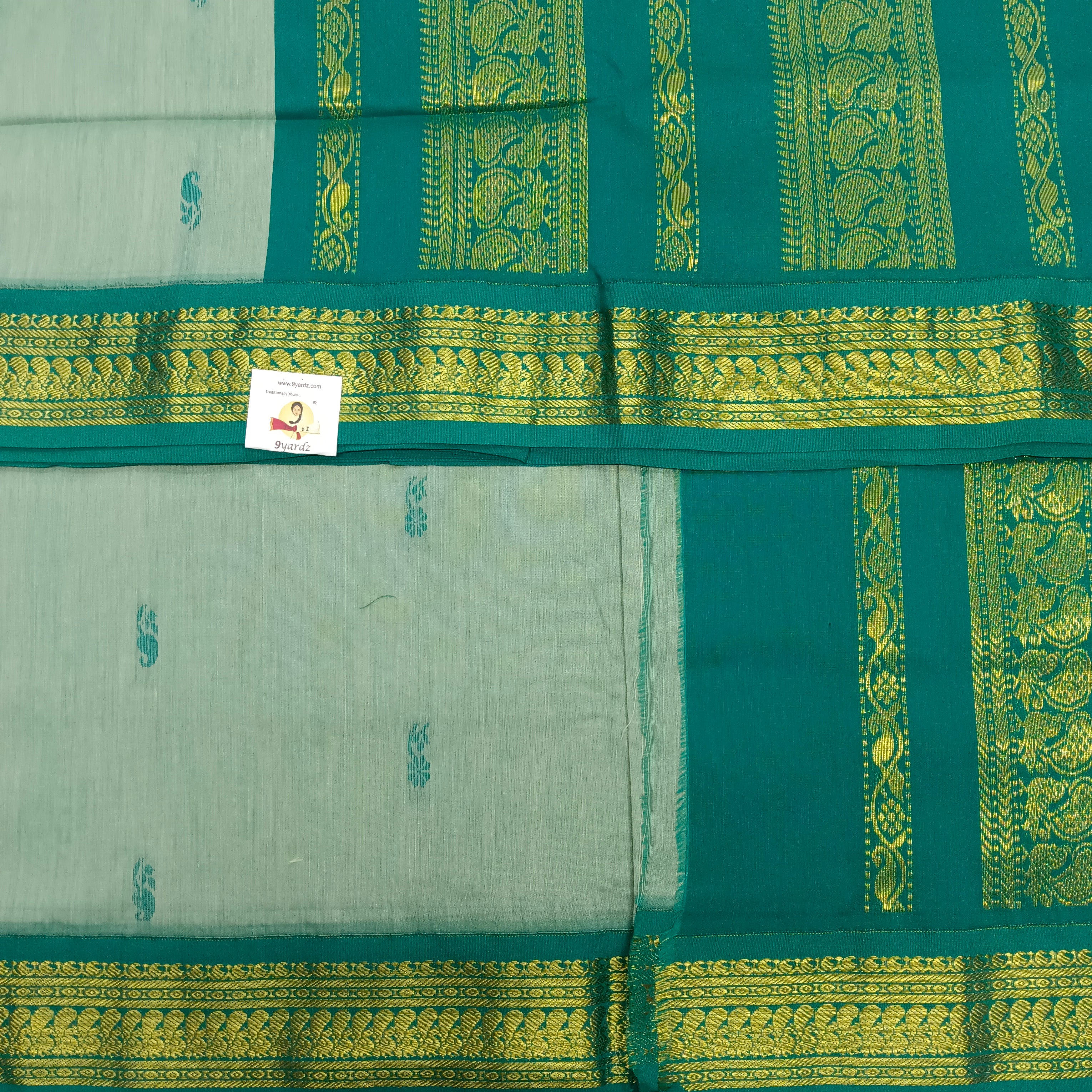 Kalyani Cotton Butta  9.5yards